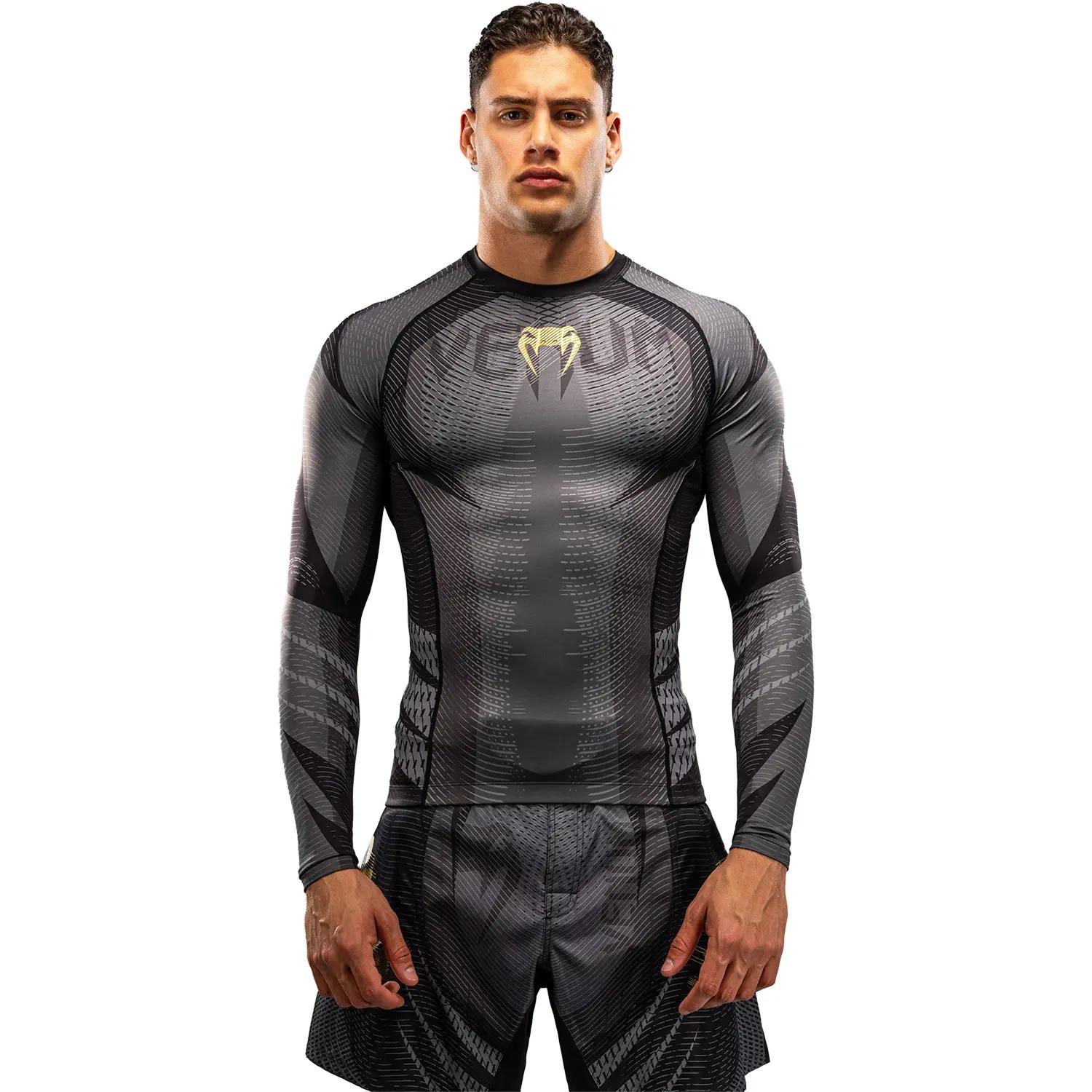 VENUM Rashguard, L/S, Galactic 3.0, black-gold, L