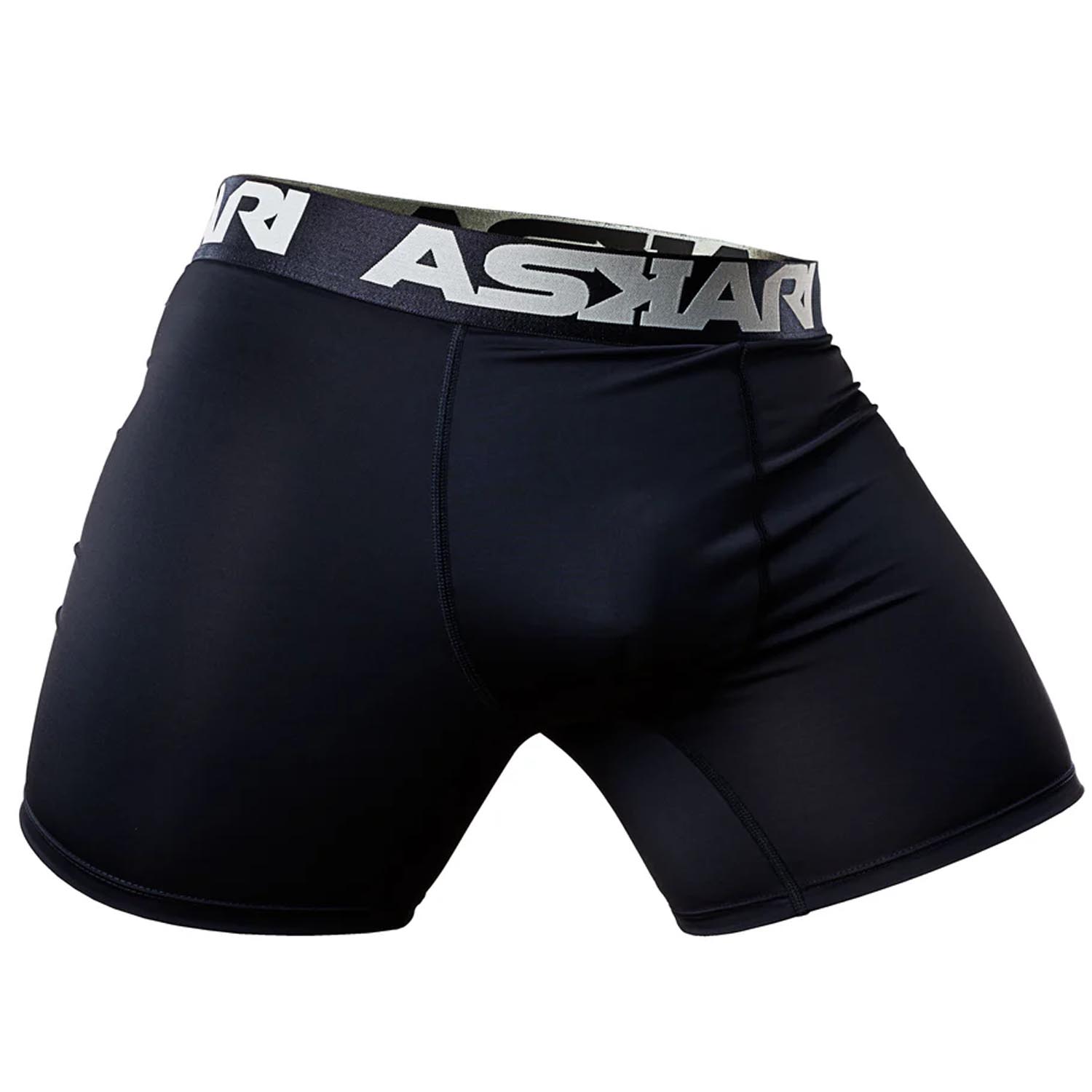 ASKARI Boxer, Performance 2-pack, black-white, XL