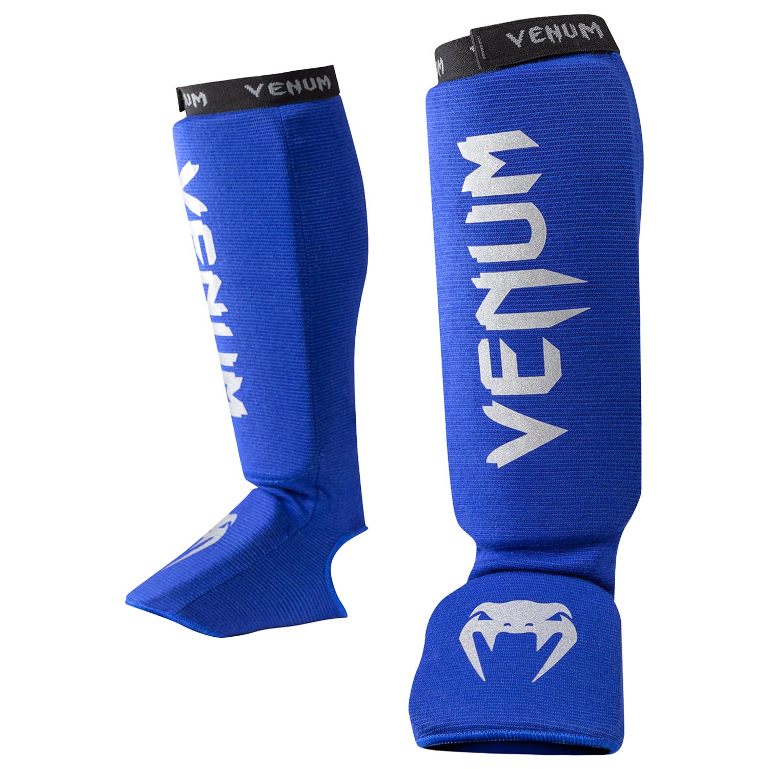 VENUM Shinguards, Kontact, blue-silver, S