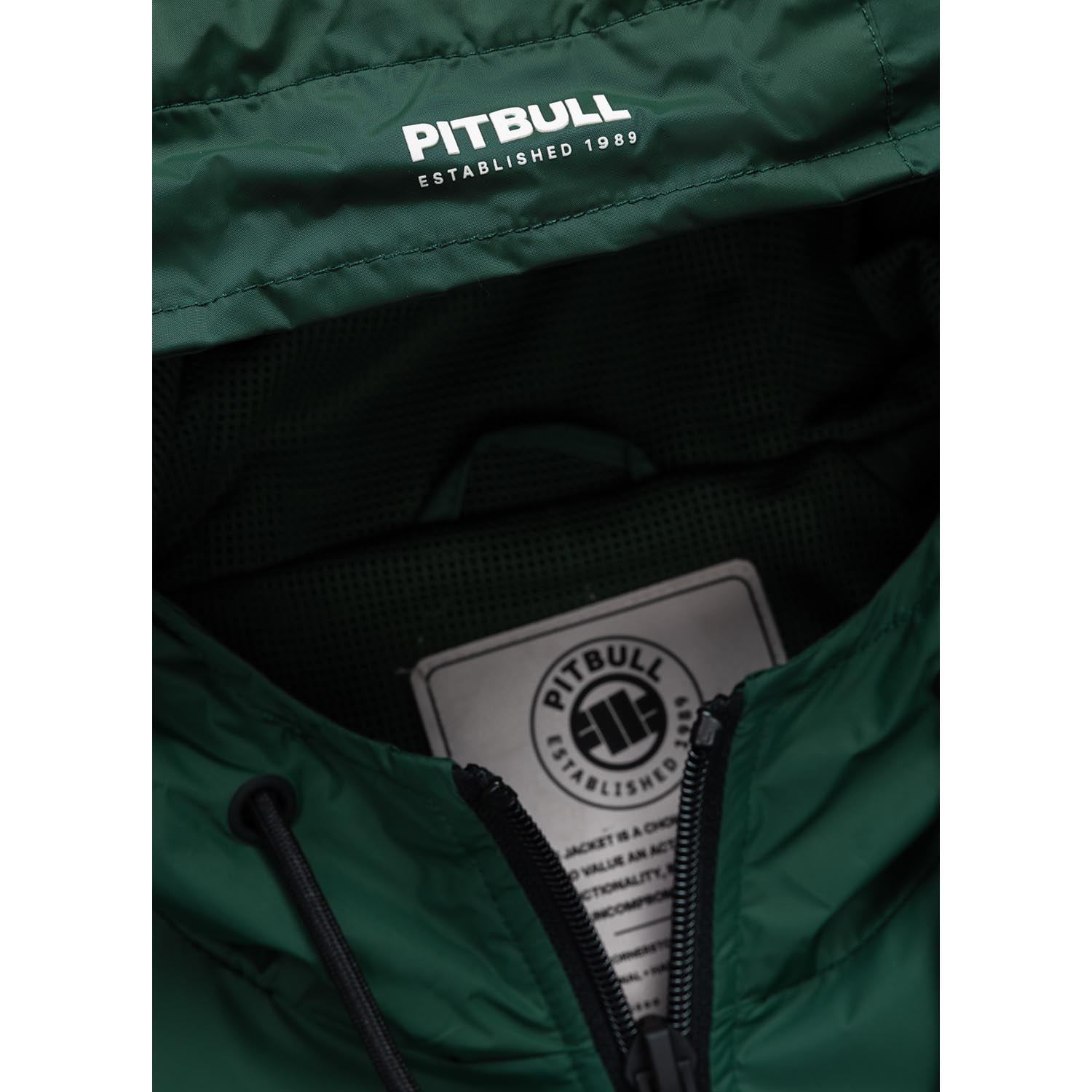 Pit Bull West Coast Transitional Jacket, Athletics Tape Logo, green, S