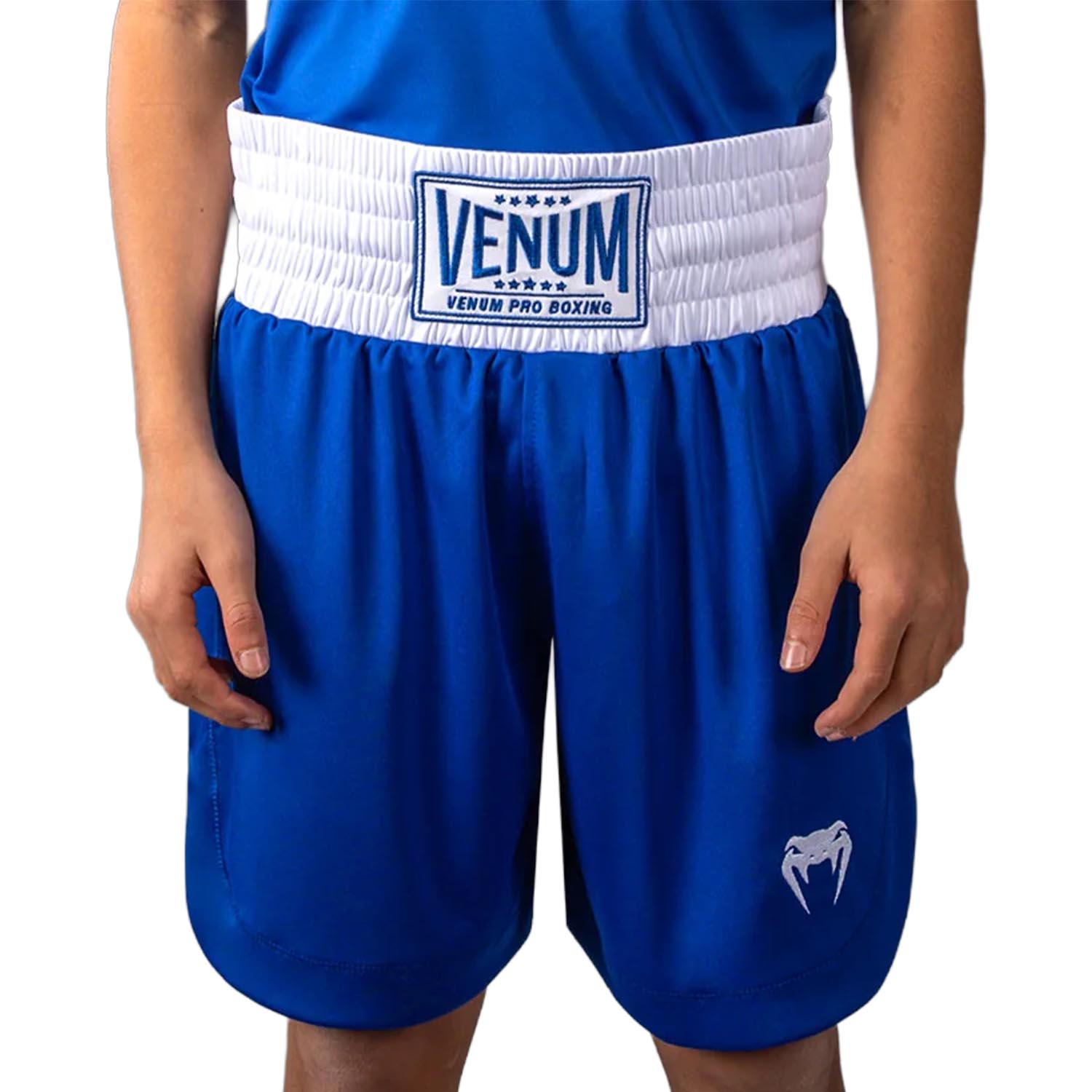 VENUM Boxing Pants, Kids, Classic, blue, 12 J