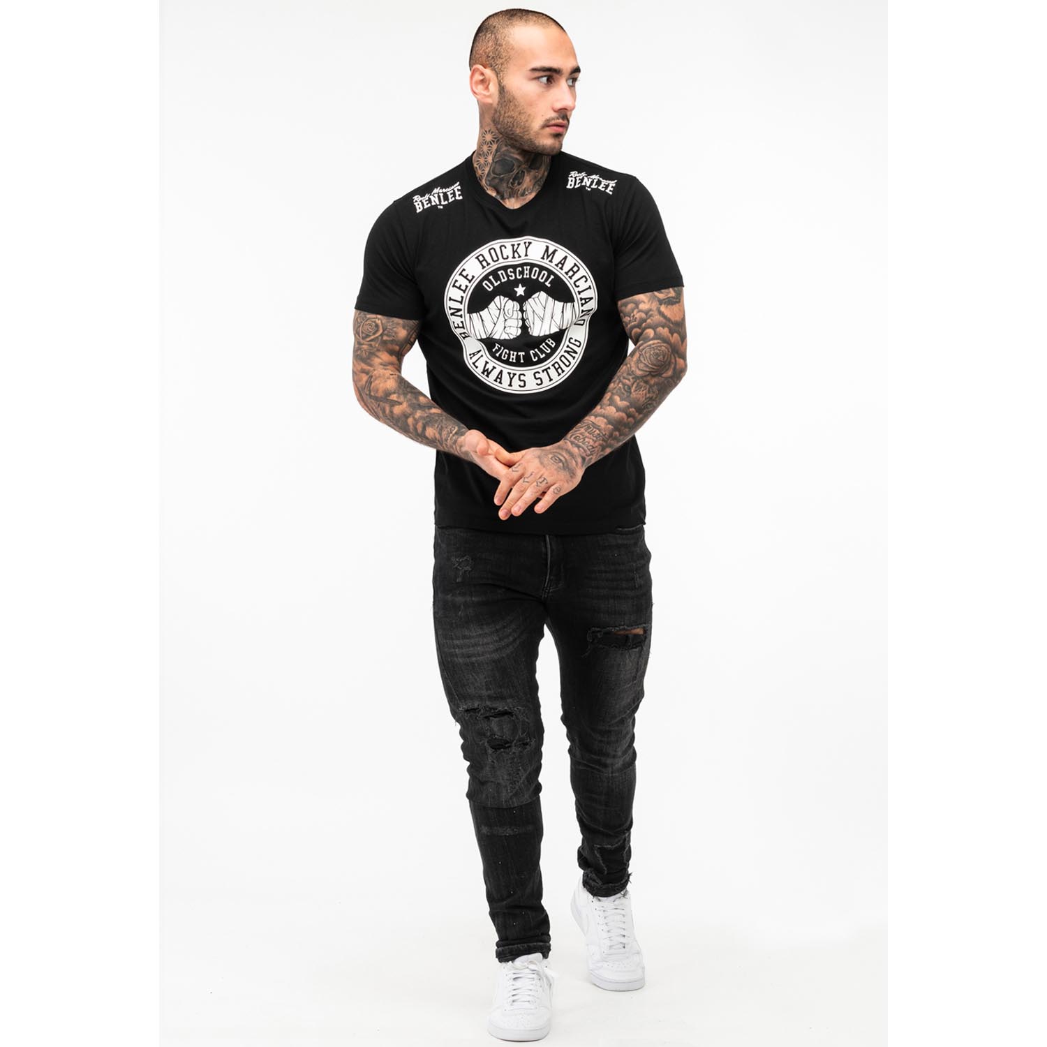 BENLEE T-Shirt, Westfall, black, XXXL