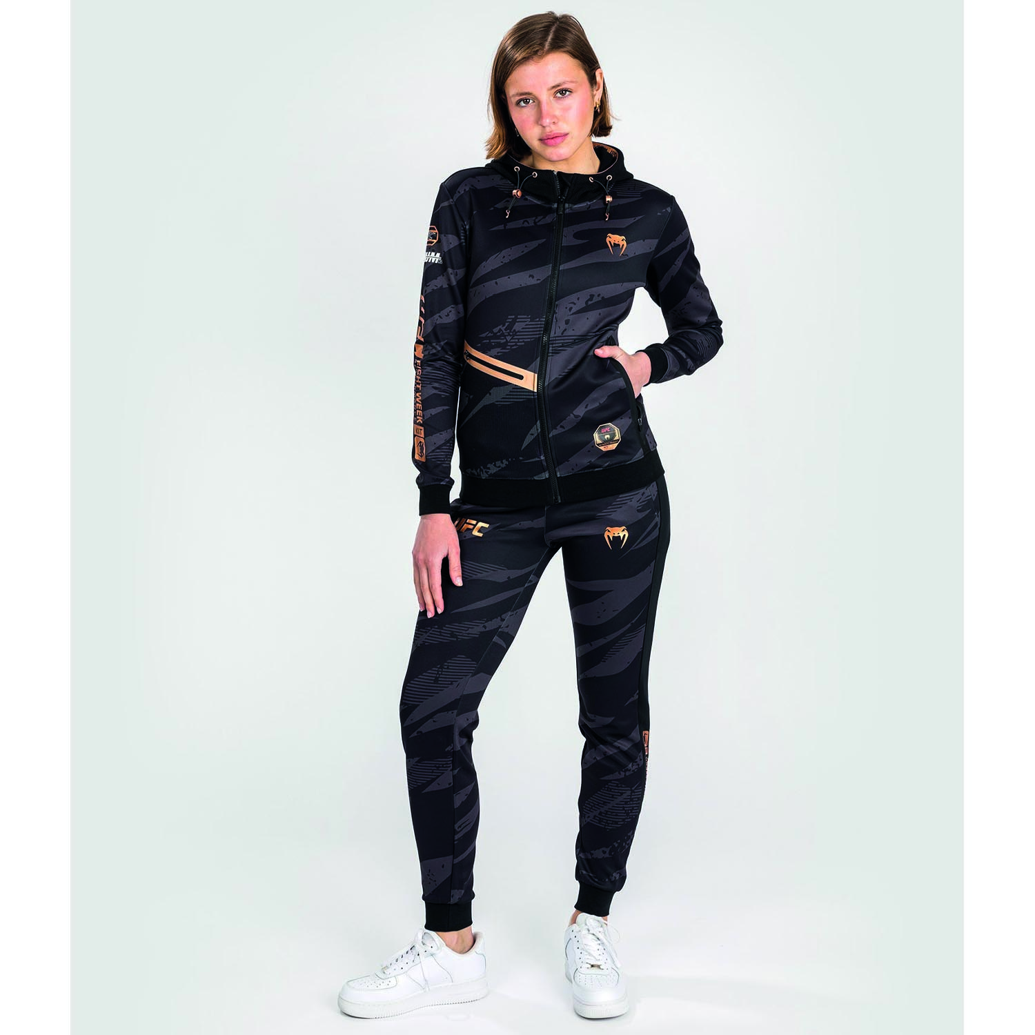 VENUM Zip Hoody, Damen, UFC Fight Week, Adrenaline, urban camo
