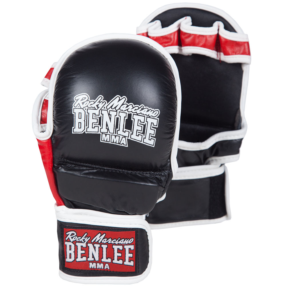 BENLEE MMA Sparring Handschuhe, Striker, schwarz, L/XL