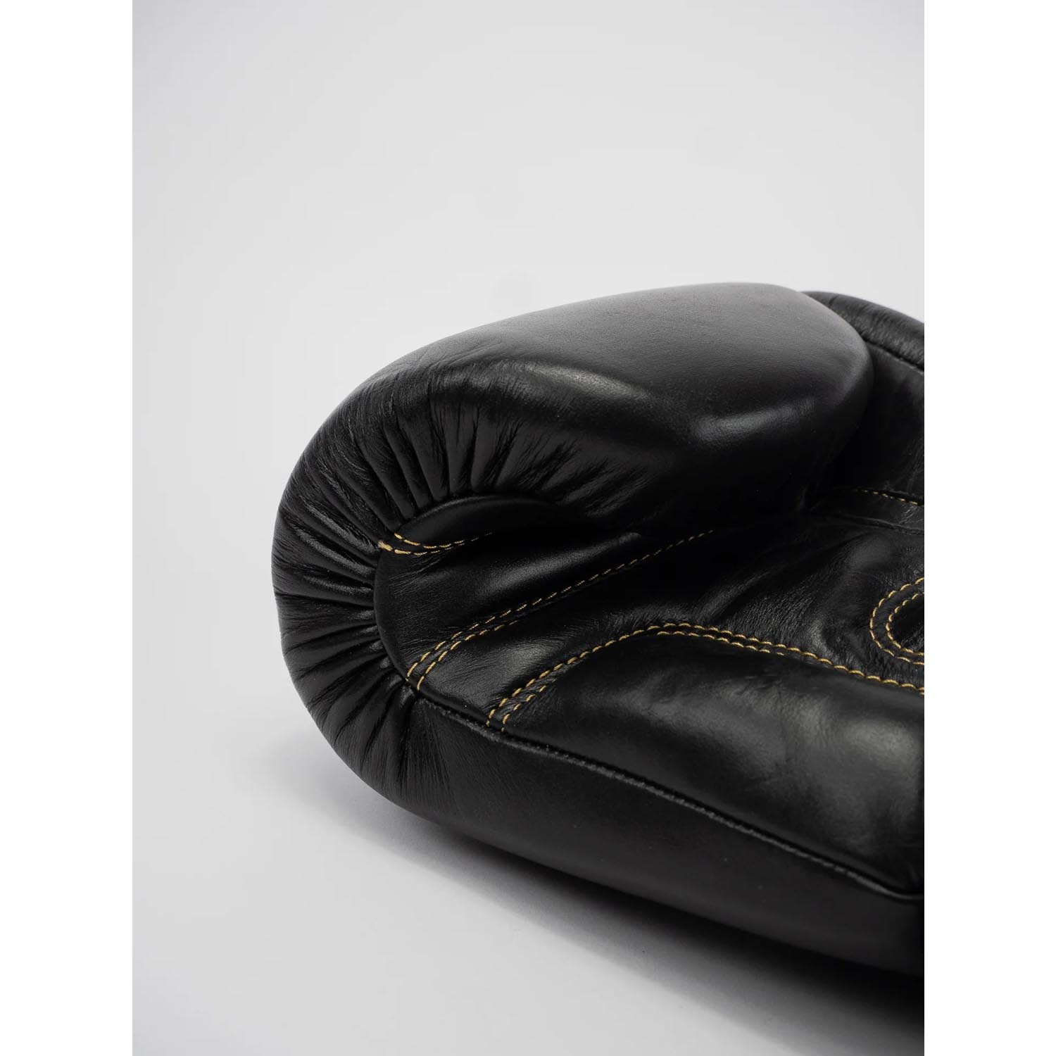 Metal Boxe Boxing Gloves, Thai, black-gold, 16 Oz