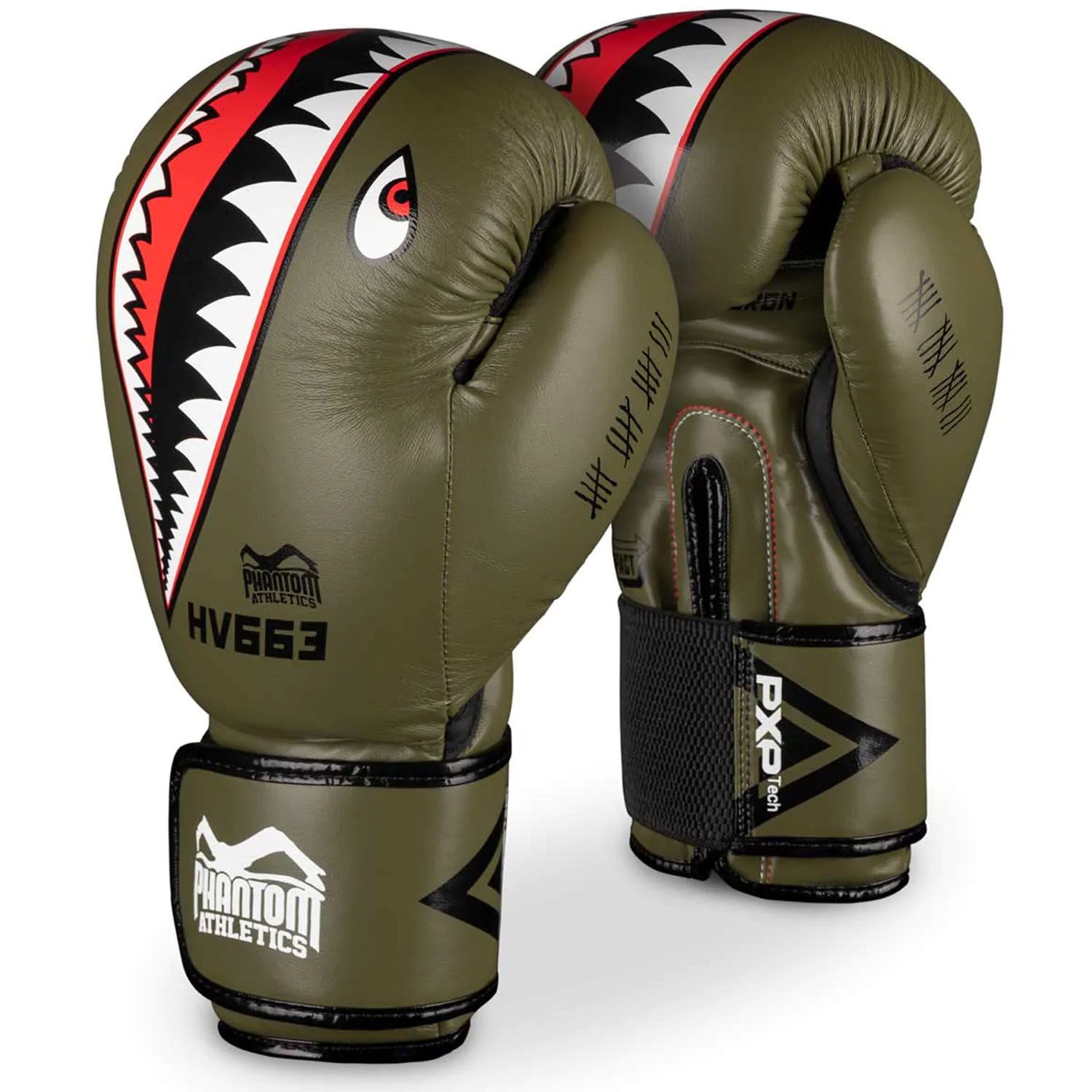 Phantom Athletics Boxing Gloves, Fight Squad, khaki, 16 Oz