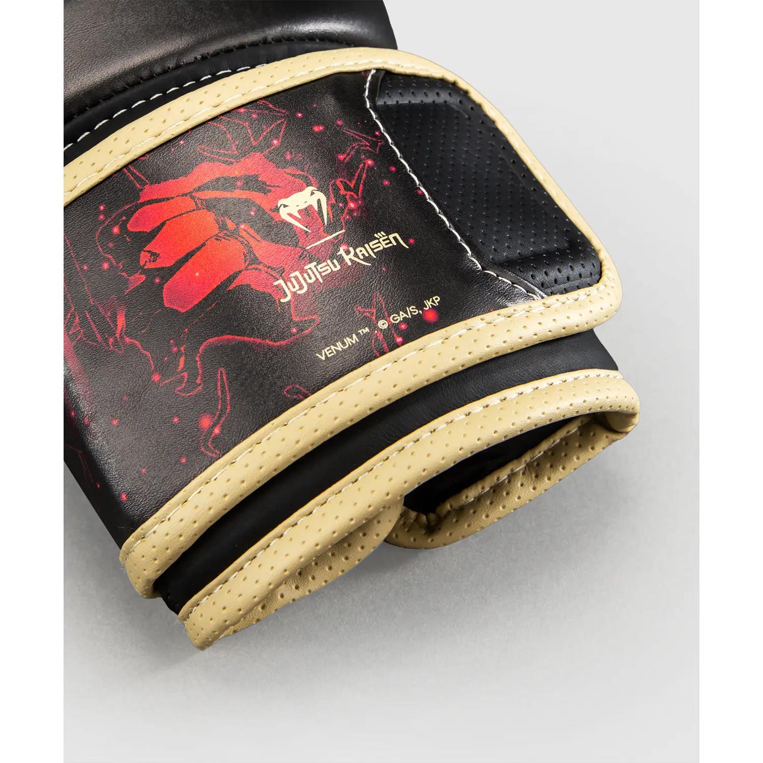 VENUM Boxing Gloves, Jujutsu Kaisen Itadori, black-red, 16 Oz