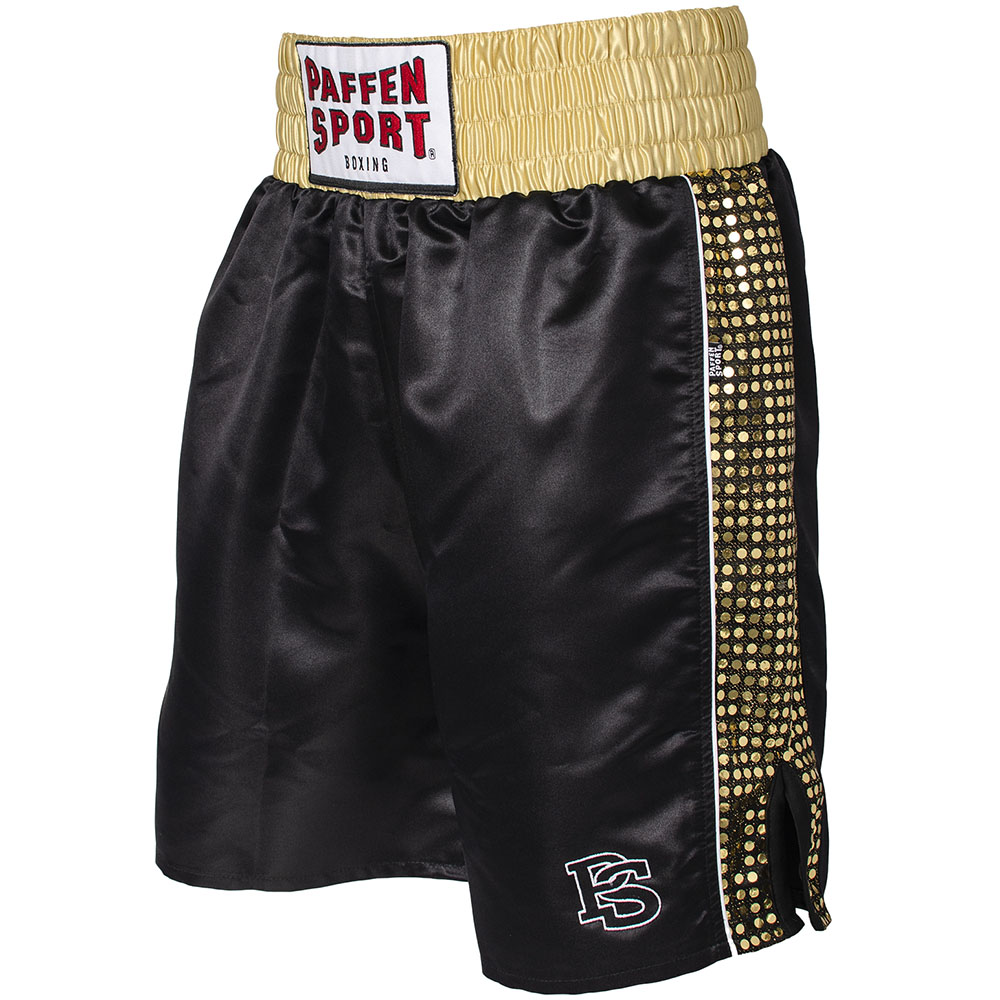 Paffen Sport Boxhose, Pro Glory, schwarz-gold