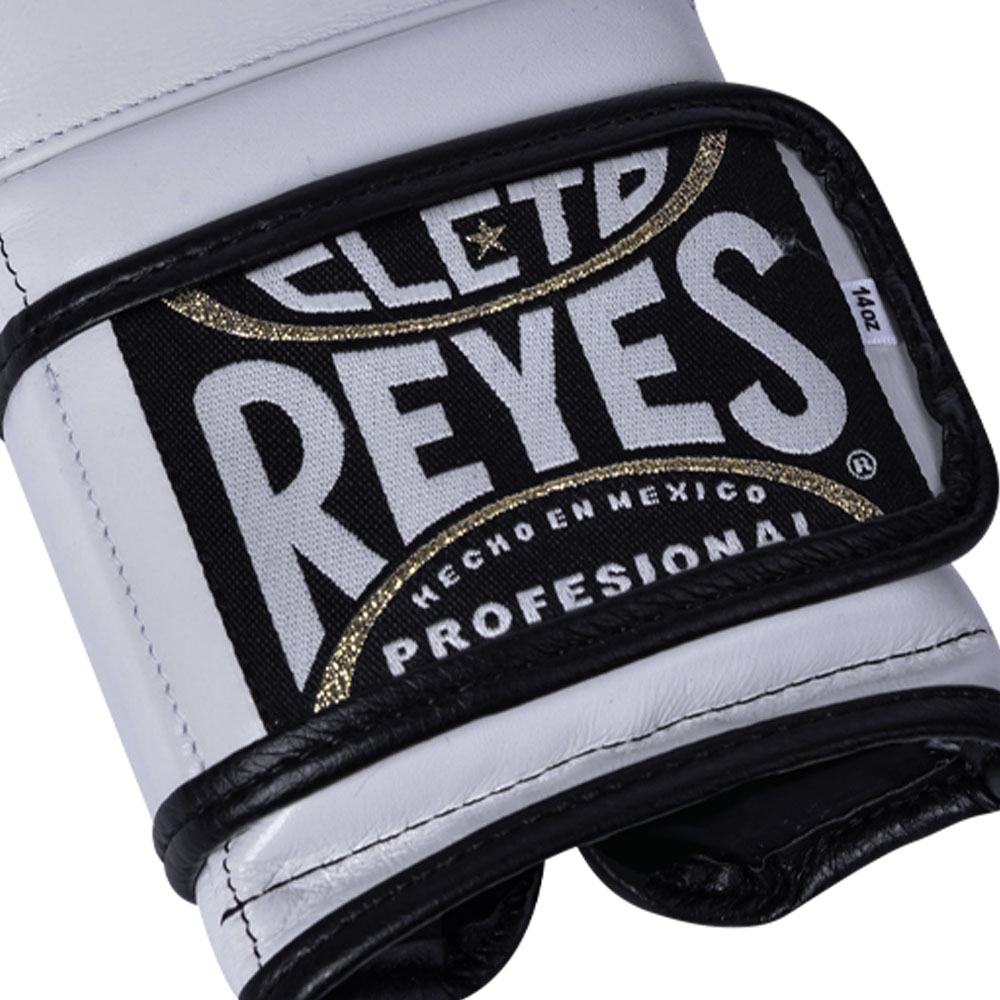 Cleto Reyes Boxing Gloves, Velcro Sparring, white, 12 Oz