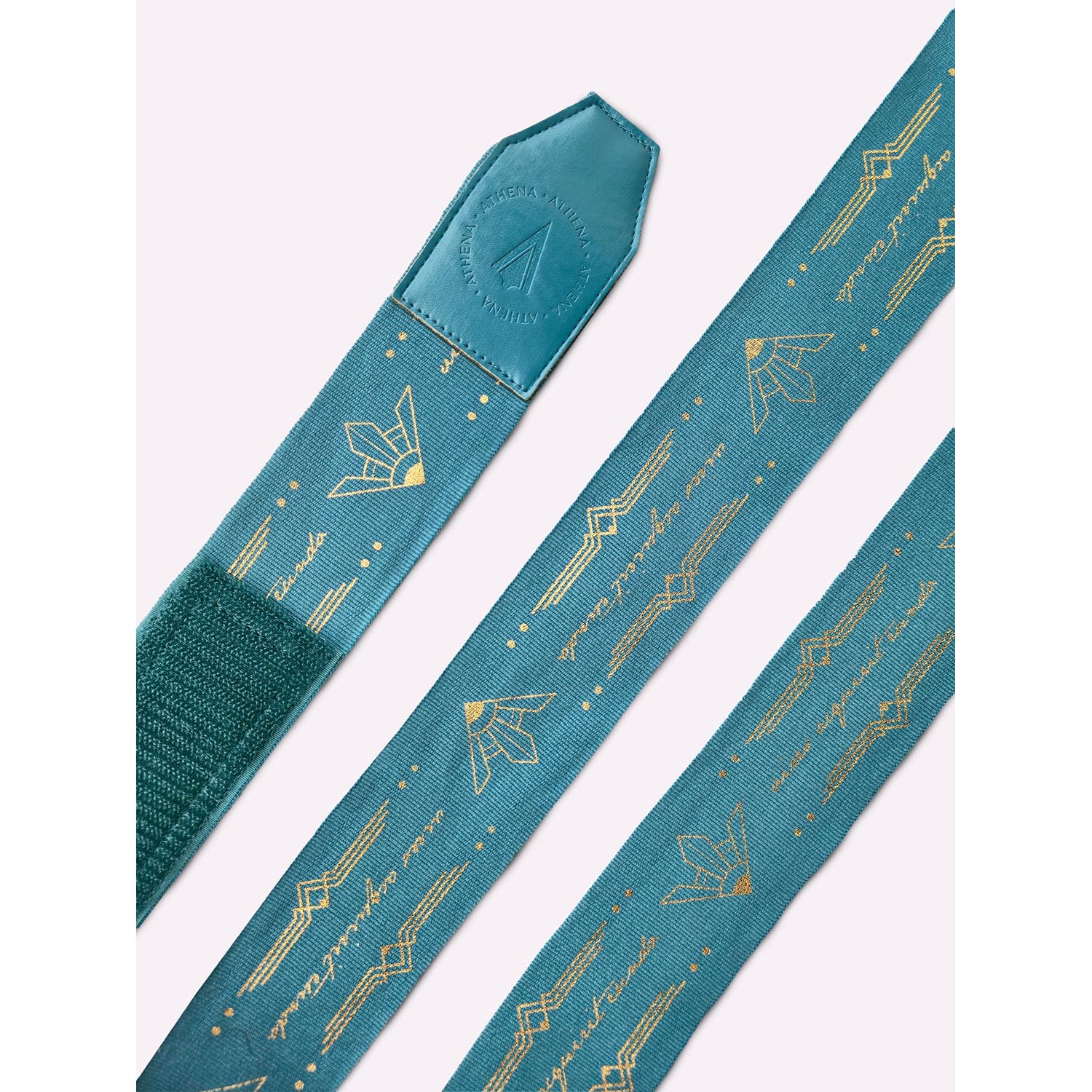 ATHENA Hand Wraps, Diana, Semi-Elastic, 4.5 m, turquoise