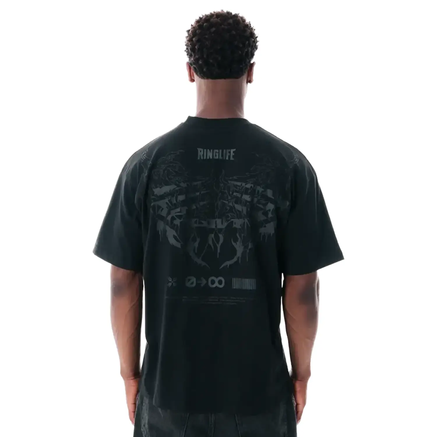 RINGLIFE T-Shirt, Oversized, Tyrant, black-black, XXXL