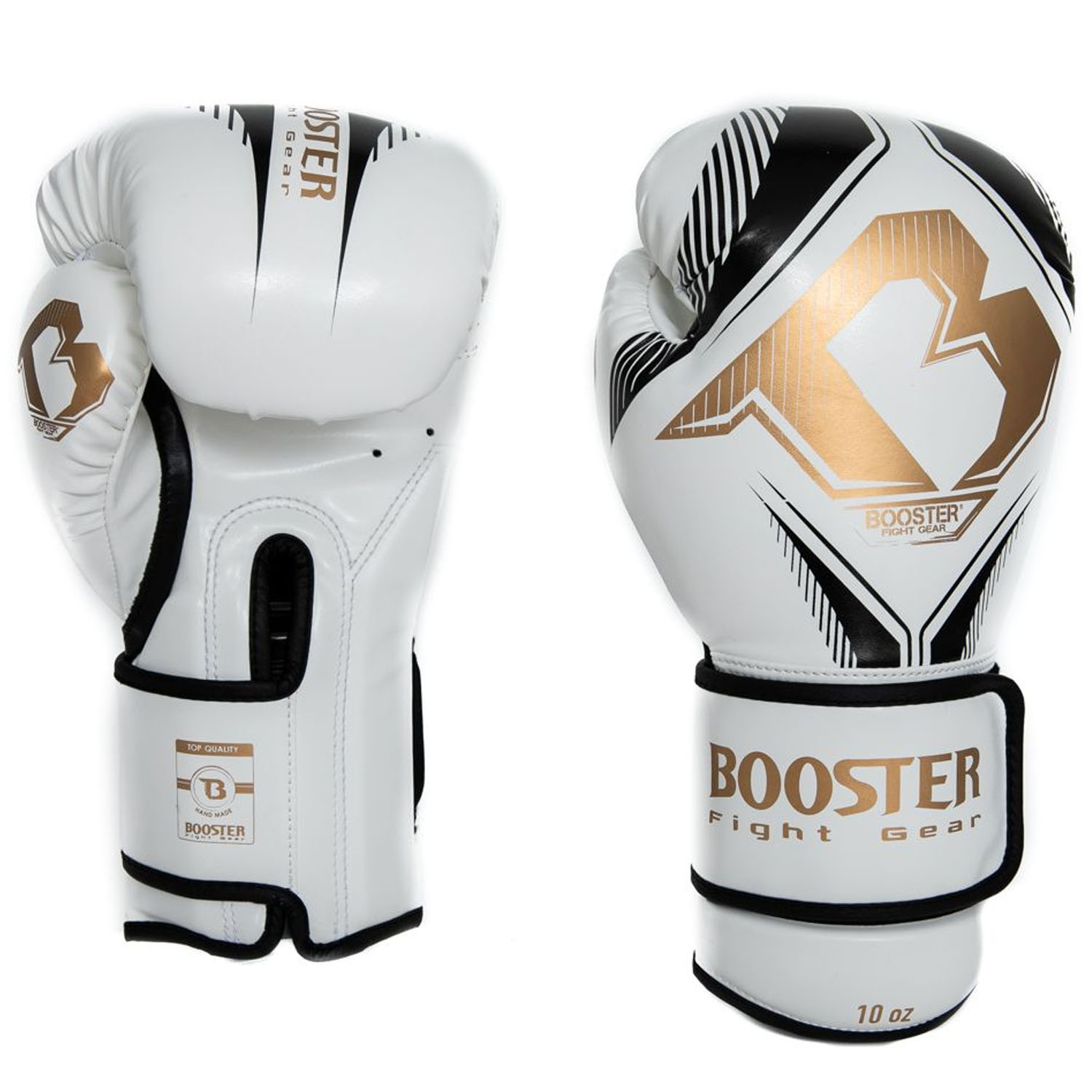Booster Boxing Gloves, Bangkok Series 2, white, 12 Oz