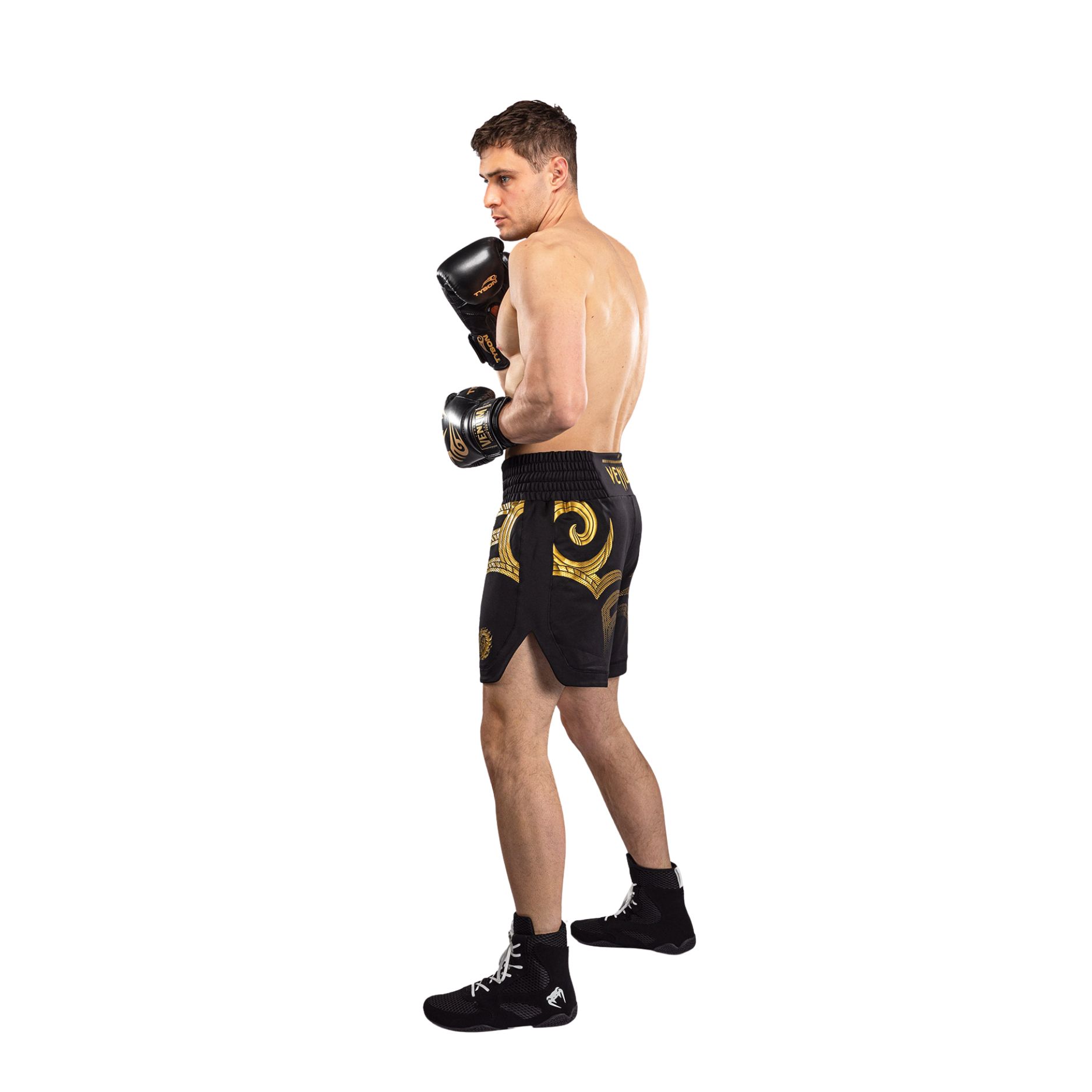VENUM Boxing Shorts, Mike Tyson Tiger, black-gold, XXL