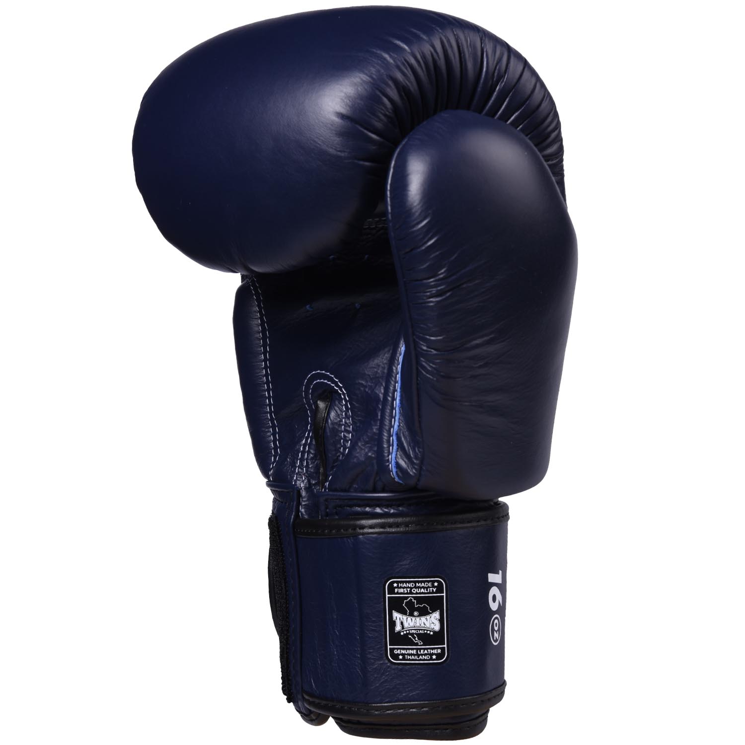 TWINS Special Boxing Gloves, Leather, BGVL-3, blue, 10 Oz