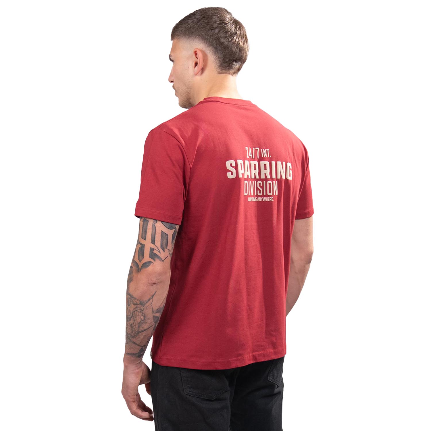 RINGLIFE T-Shirt, Sparring Division, winered, XXL