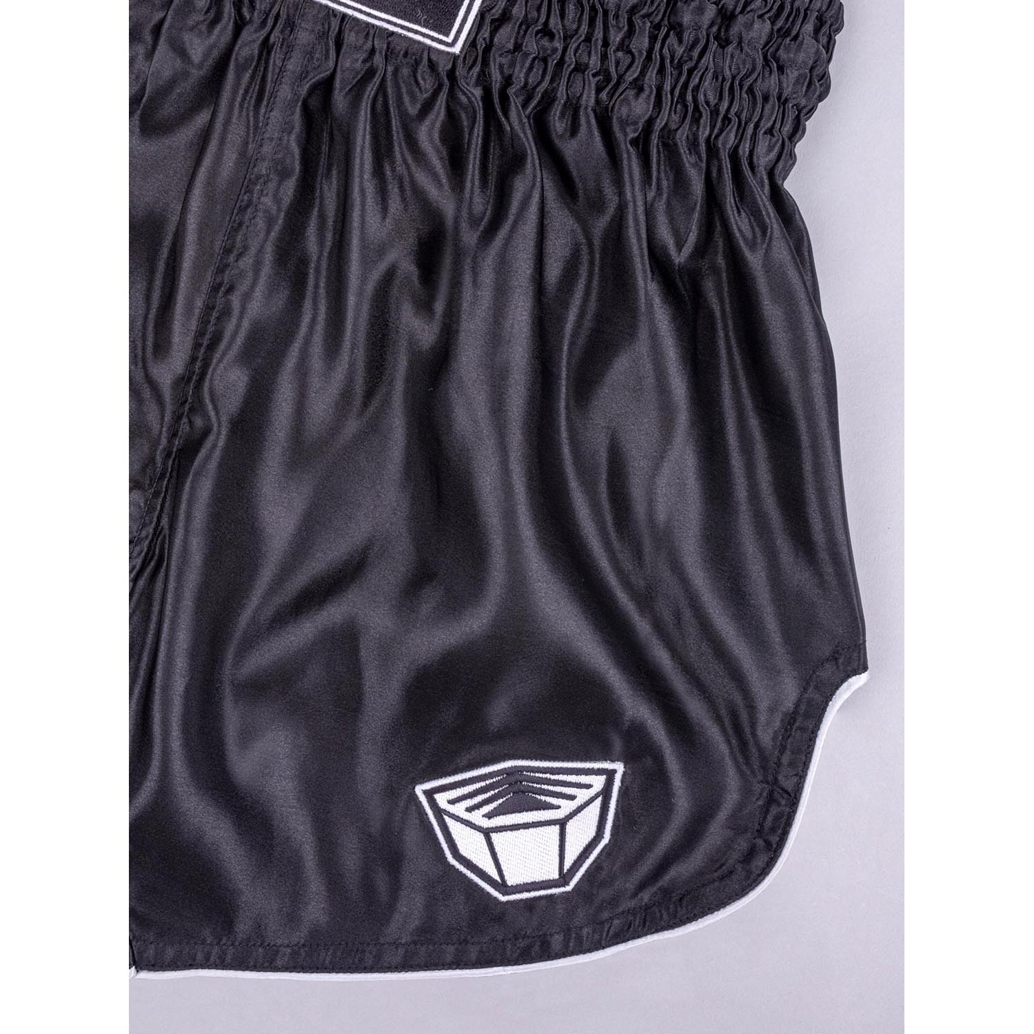 RINGLIFE Muay Thai Shorts, Core, black, XXL