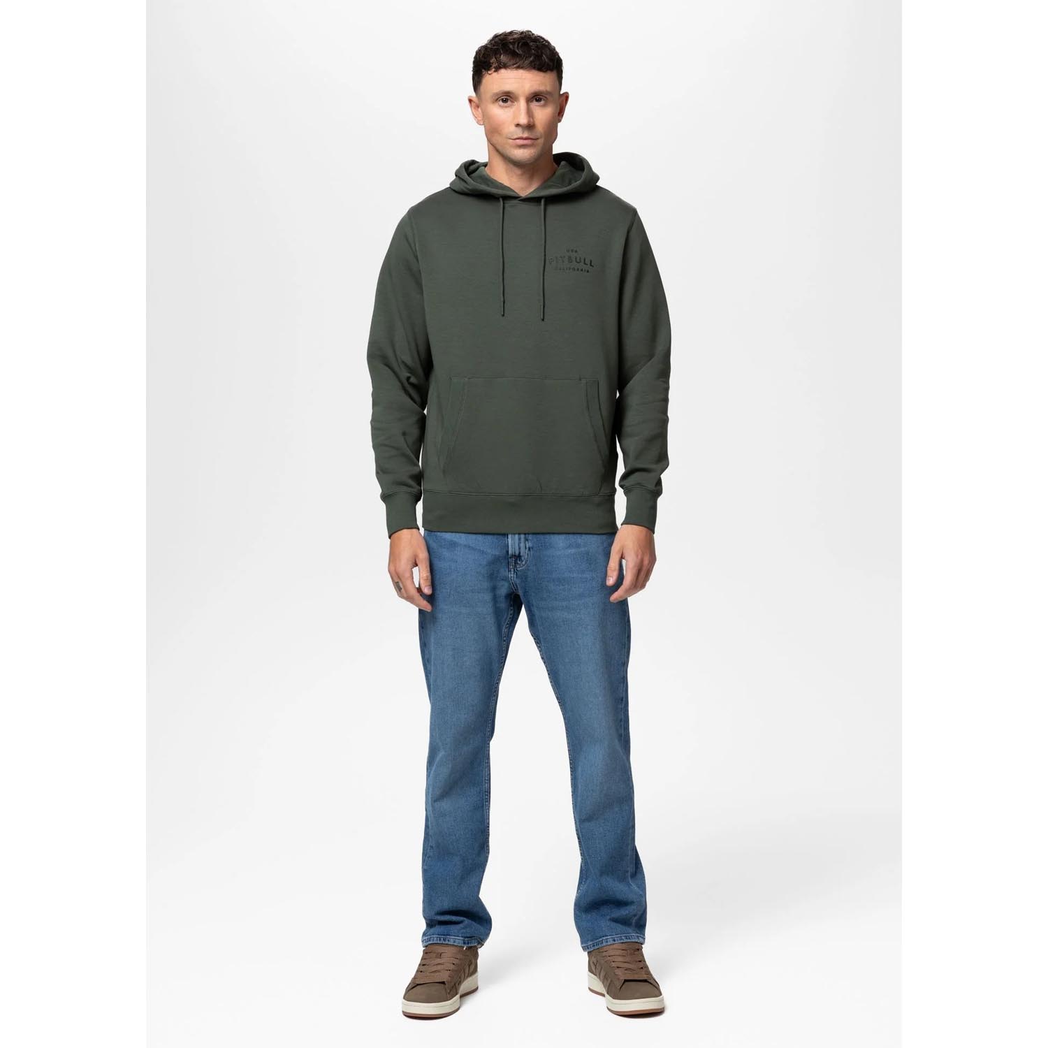 Pit Bull West Coast Hoody, Sampson, green, L