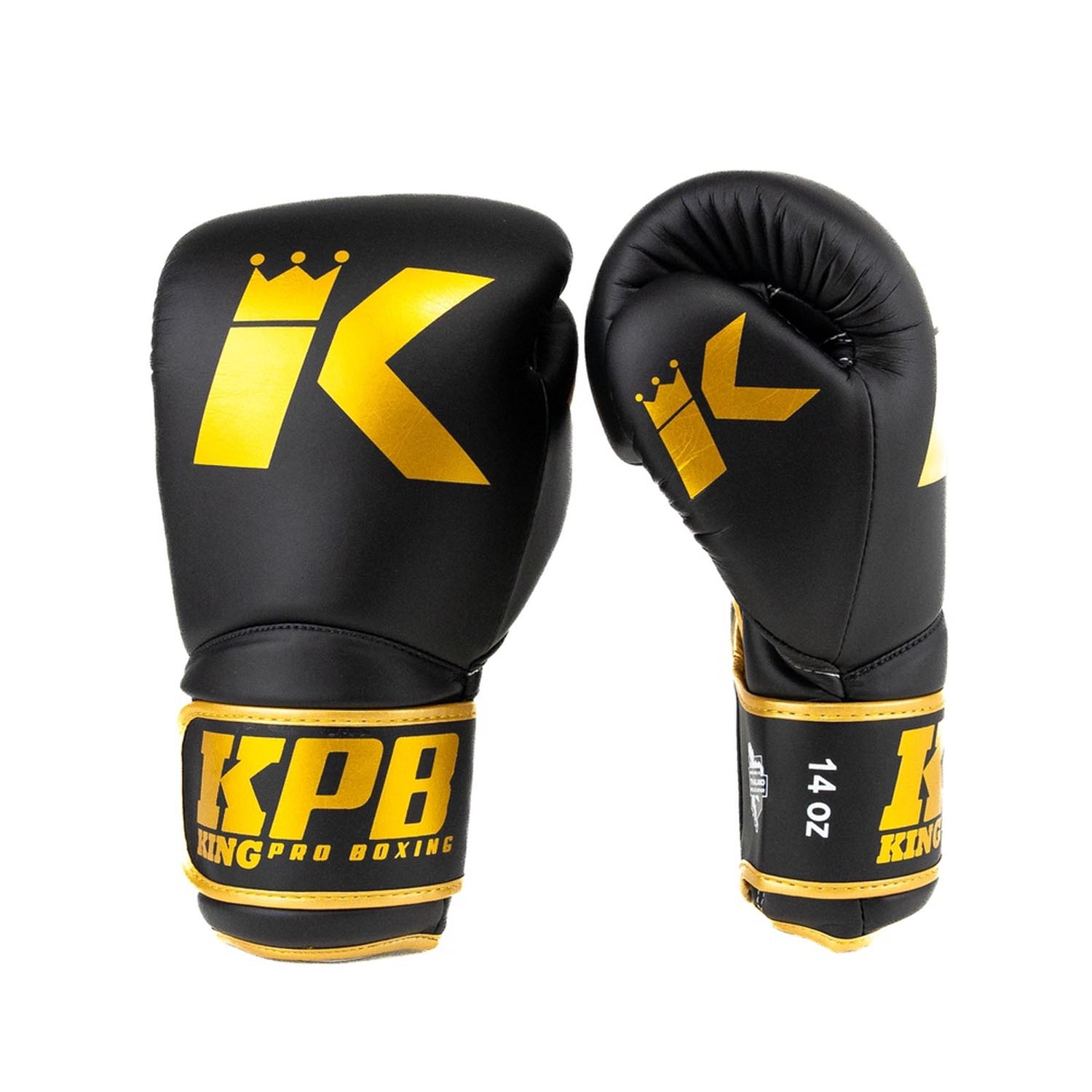 KING PRO BOXING Boxing Gloves, BGK-3, black, 14 Oz