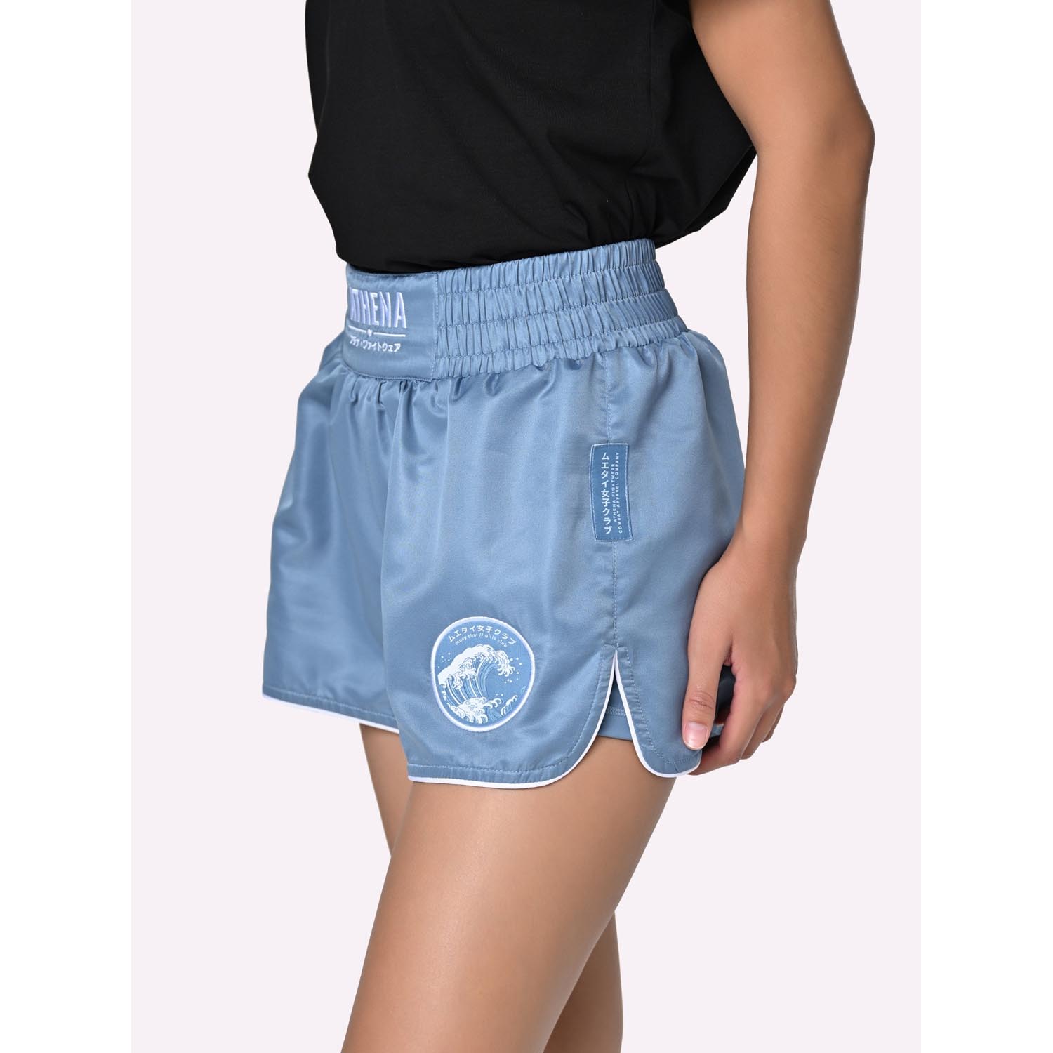 ATHENA Muay Thai Shorts, Woman, Ryoko, blue, M