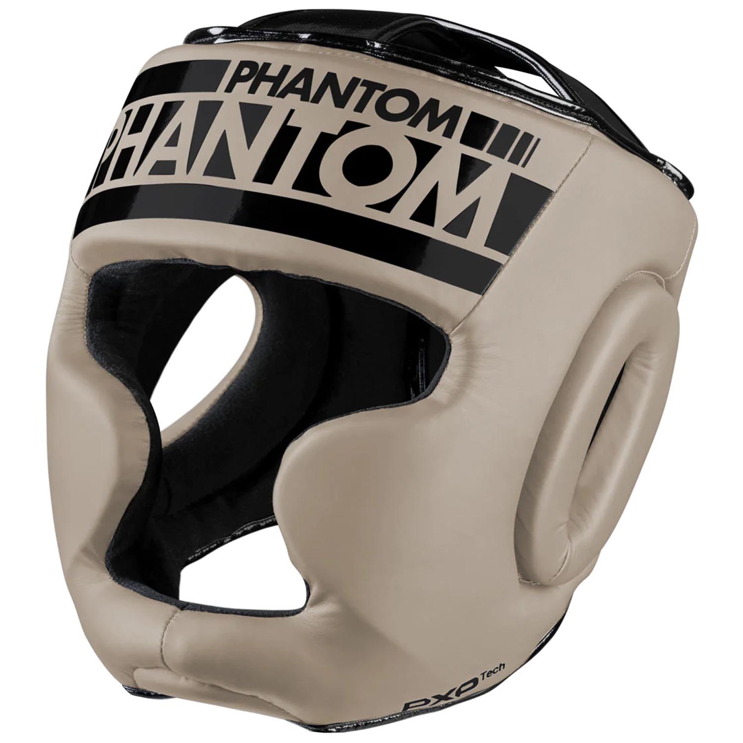 Phantom Athletics Headguard, Apex, Full Face, sand