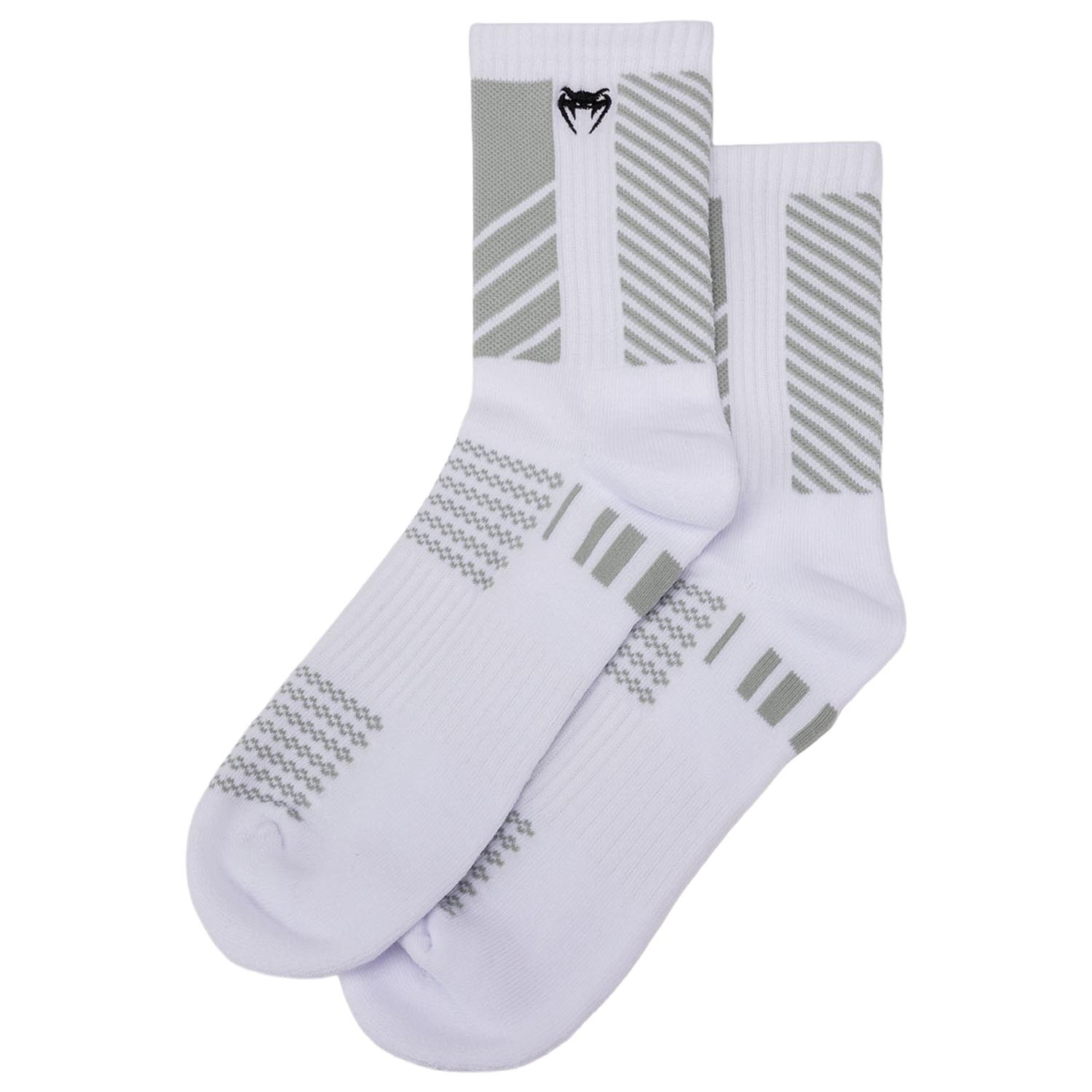 VENUM Socks, Vector Crew, white-grey, M