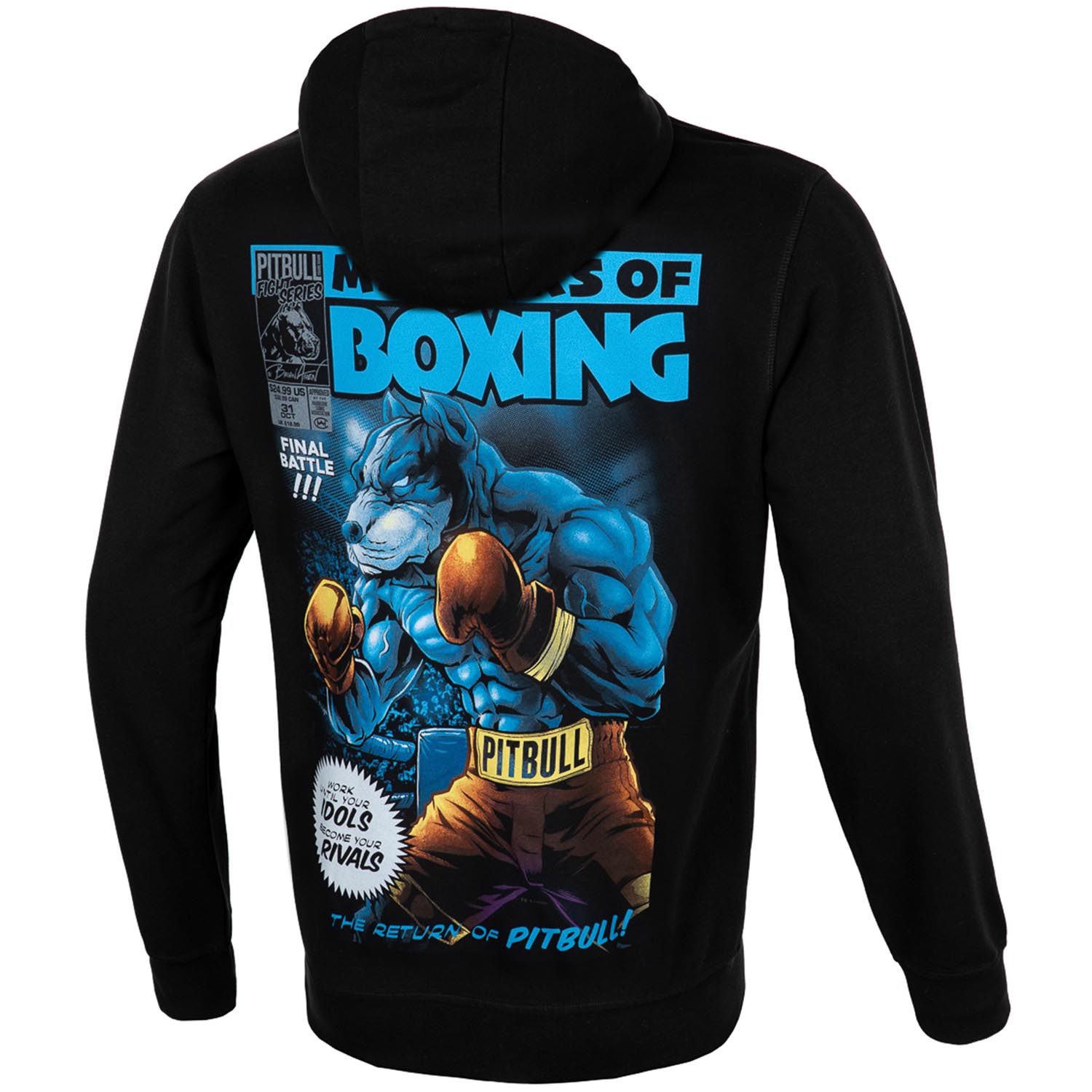 Pit Bull West Coast Hoody, Masters of Boxing, black