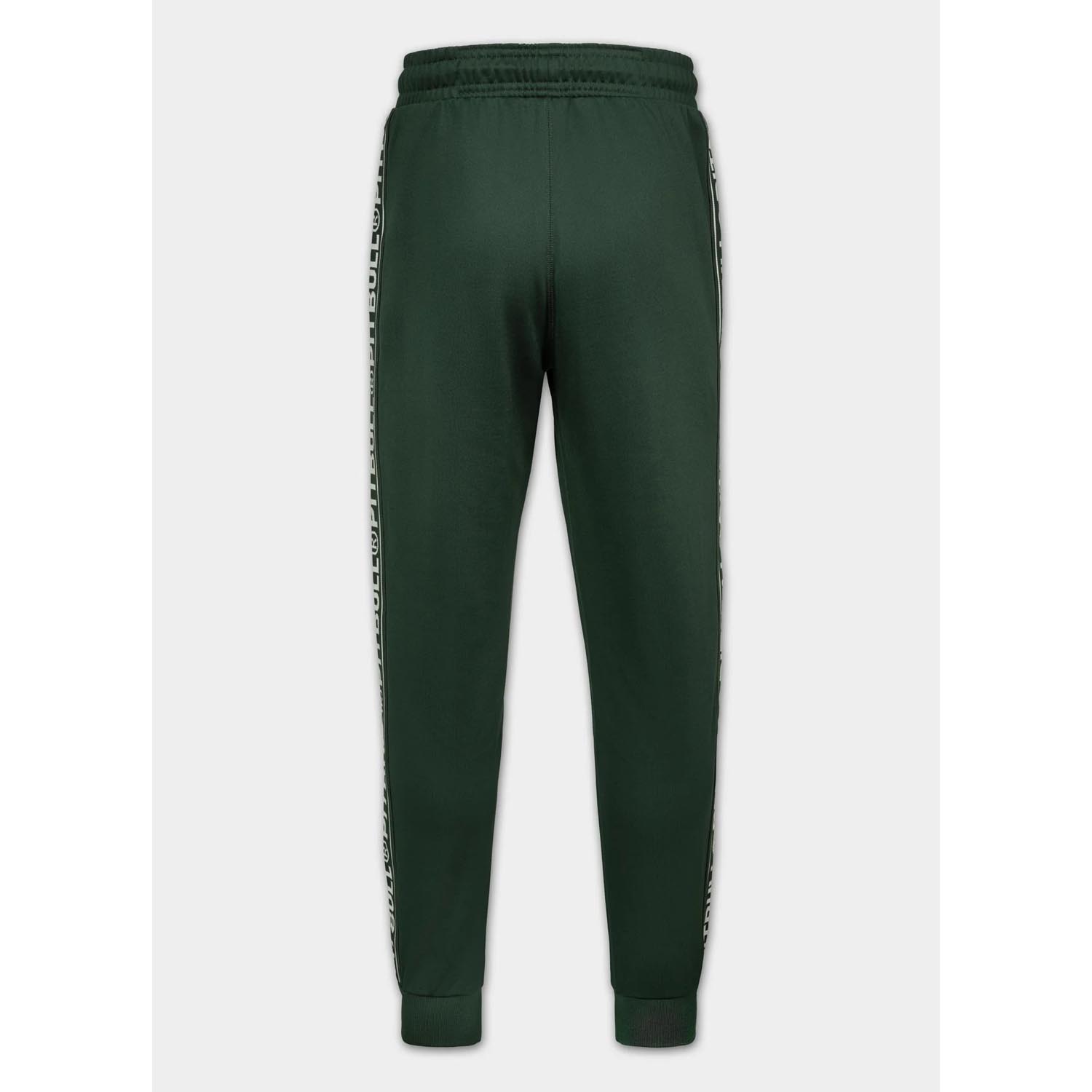 Pit Bull West Coast Trackpants, Tape Logo, green, S