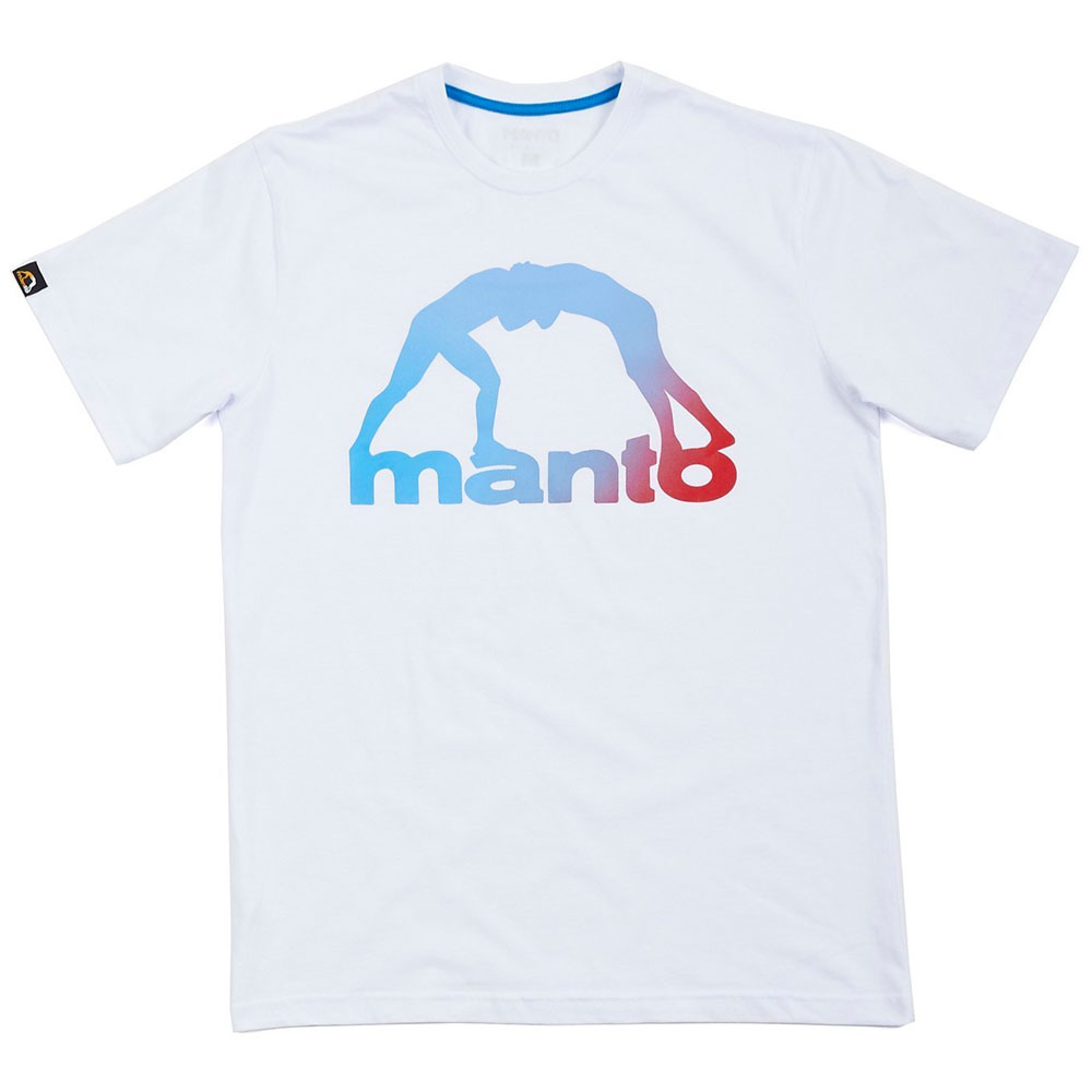MANTO T-Shirt, Logo Miami, weiß