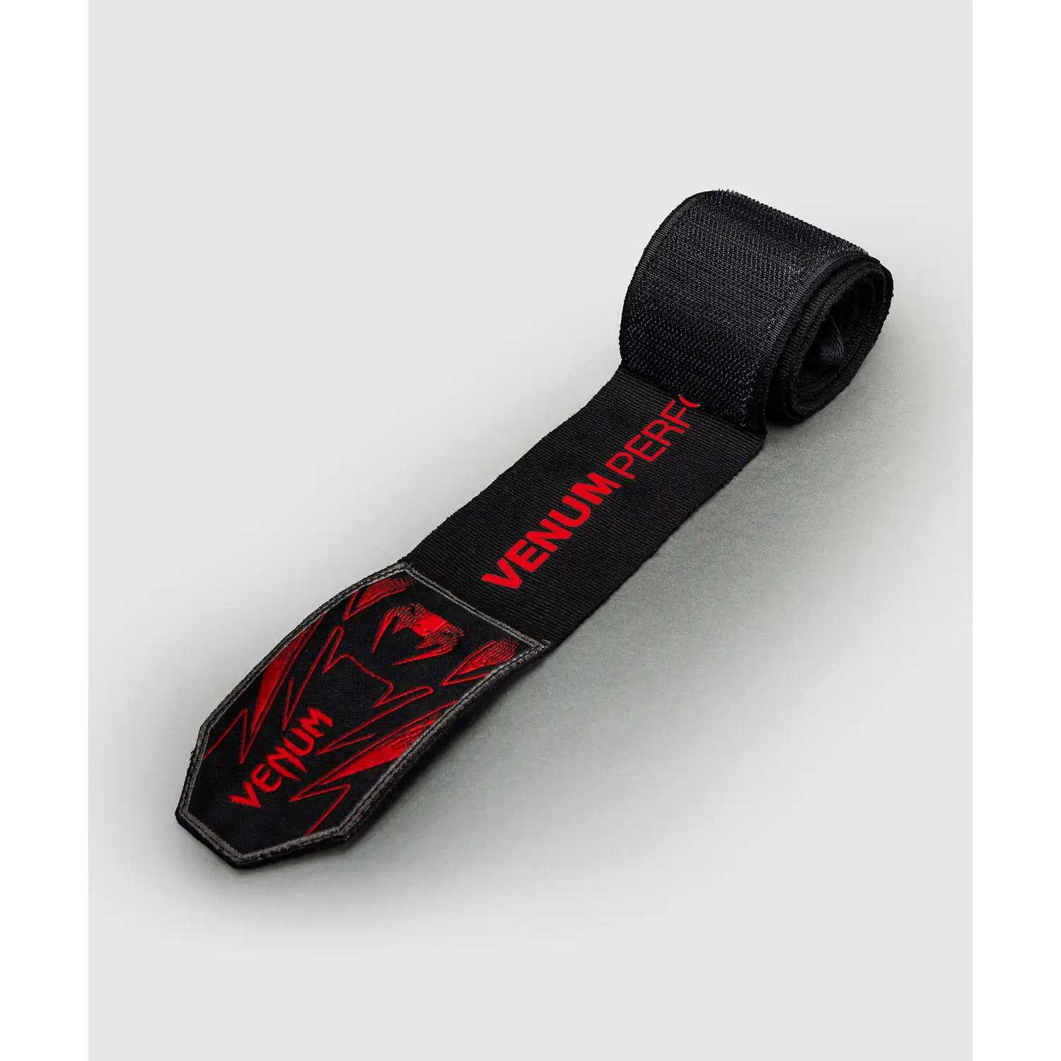 VENUM Hand Wraps, Kontact Evo, Amazonia Reborn, Semi Elastic, 4 m, black-red