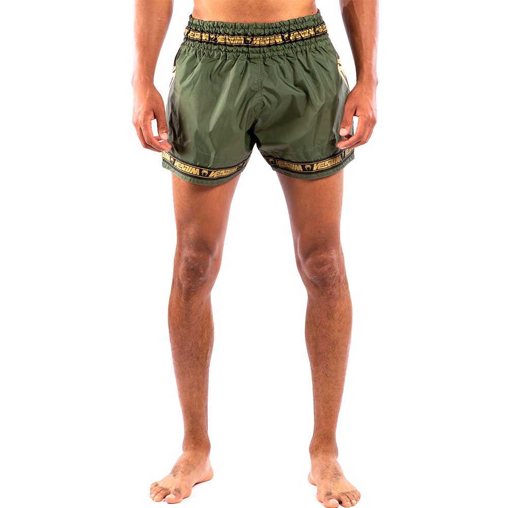 VENUM Muay Thai Shorts, Parachute, khaki-gold