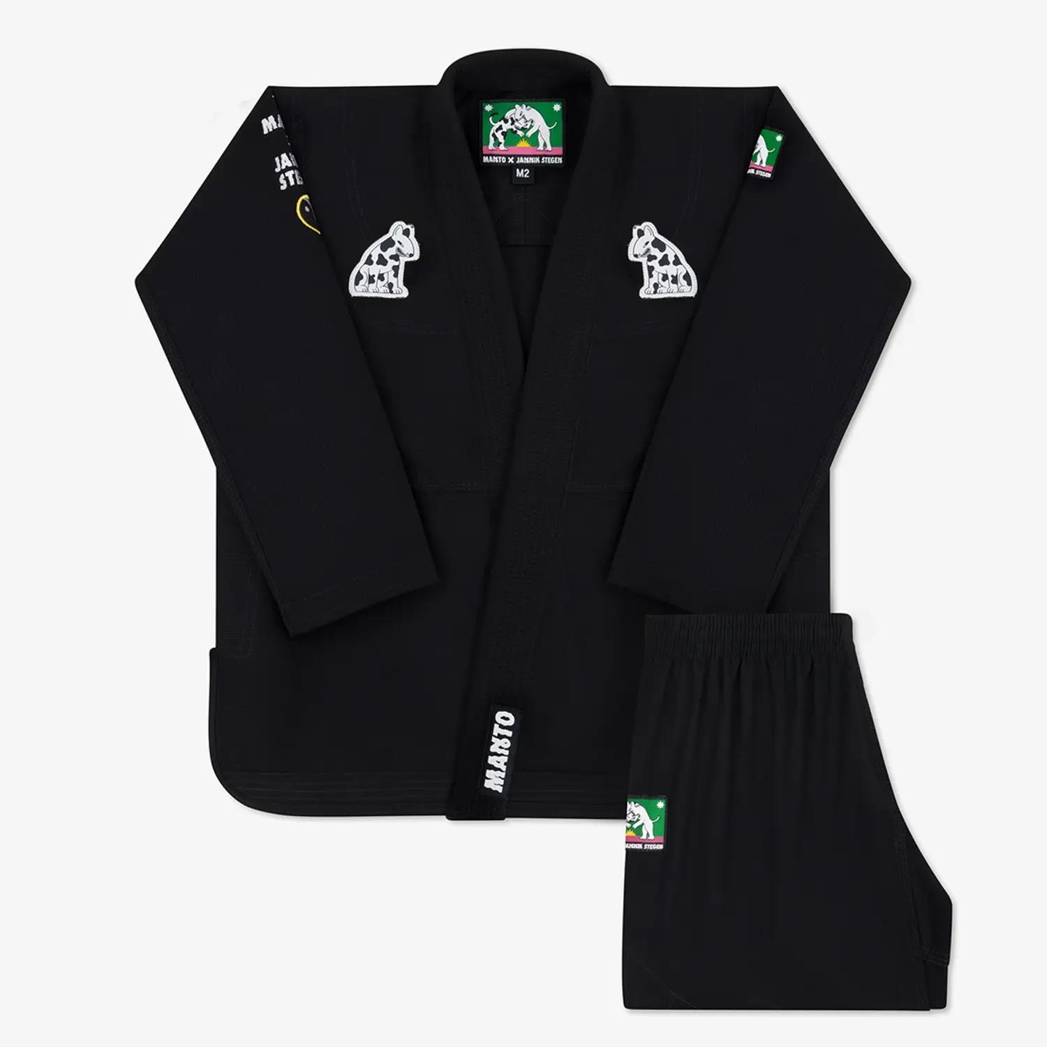 MANTO BJJ GI, Kids, Dogs, black, M4