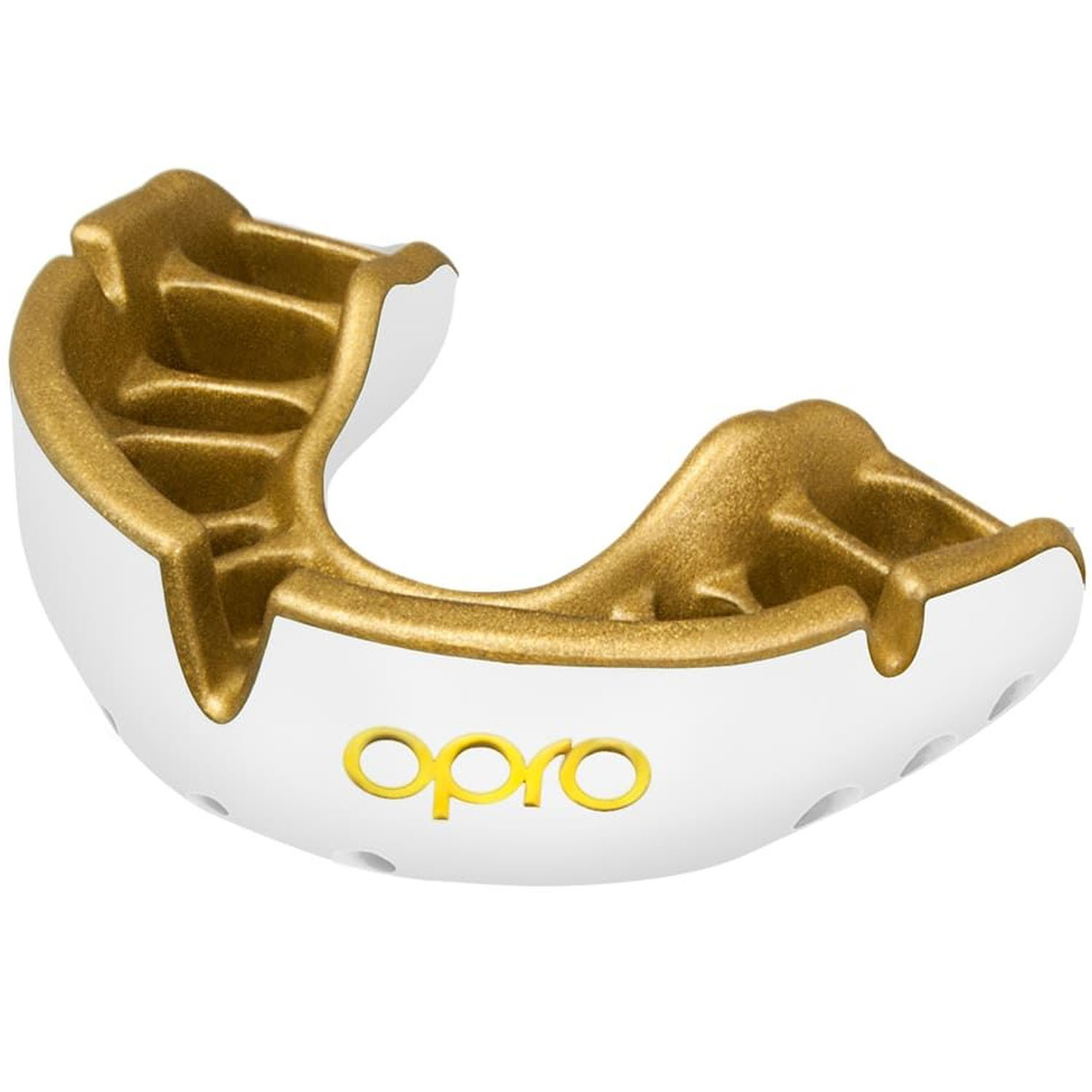 OPRO Mouth Guard, Gold 2022, white-gold