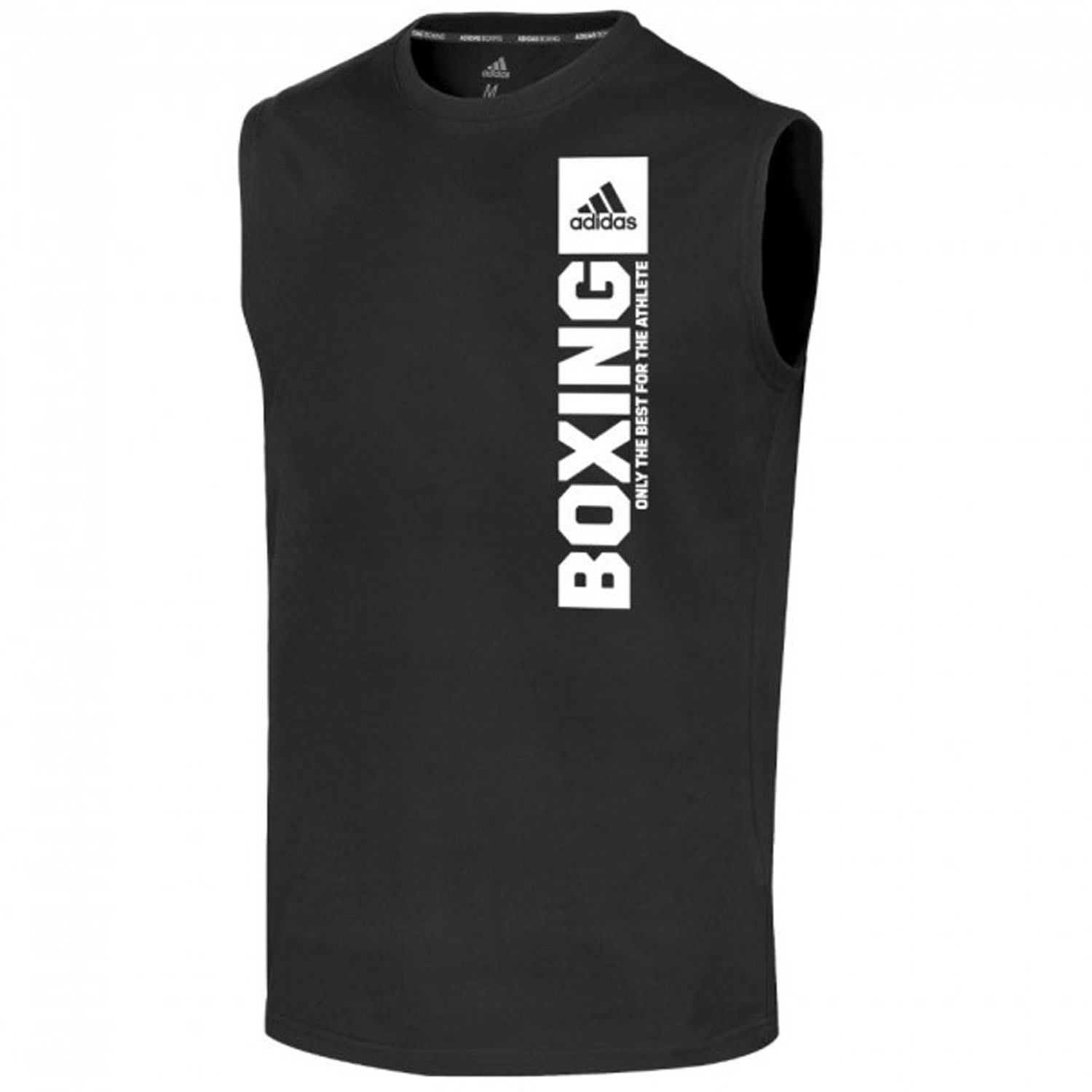 adidas Sleeveless T-Shirt, Community Vertical Boxing, black, S