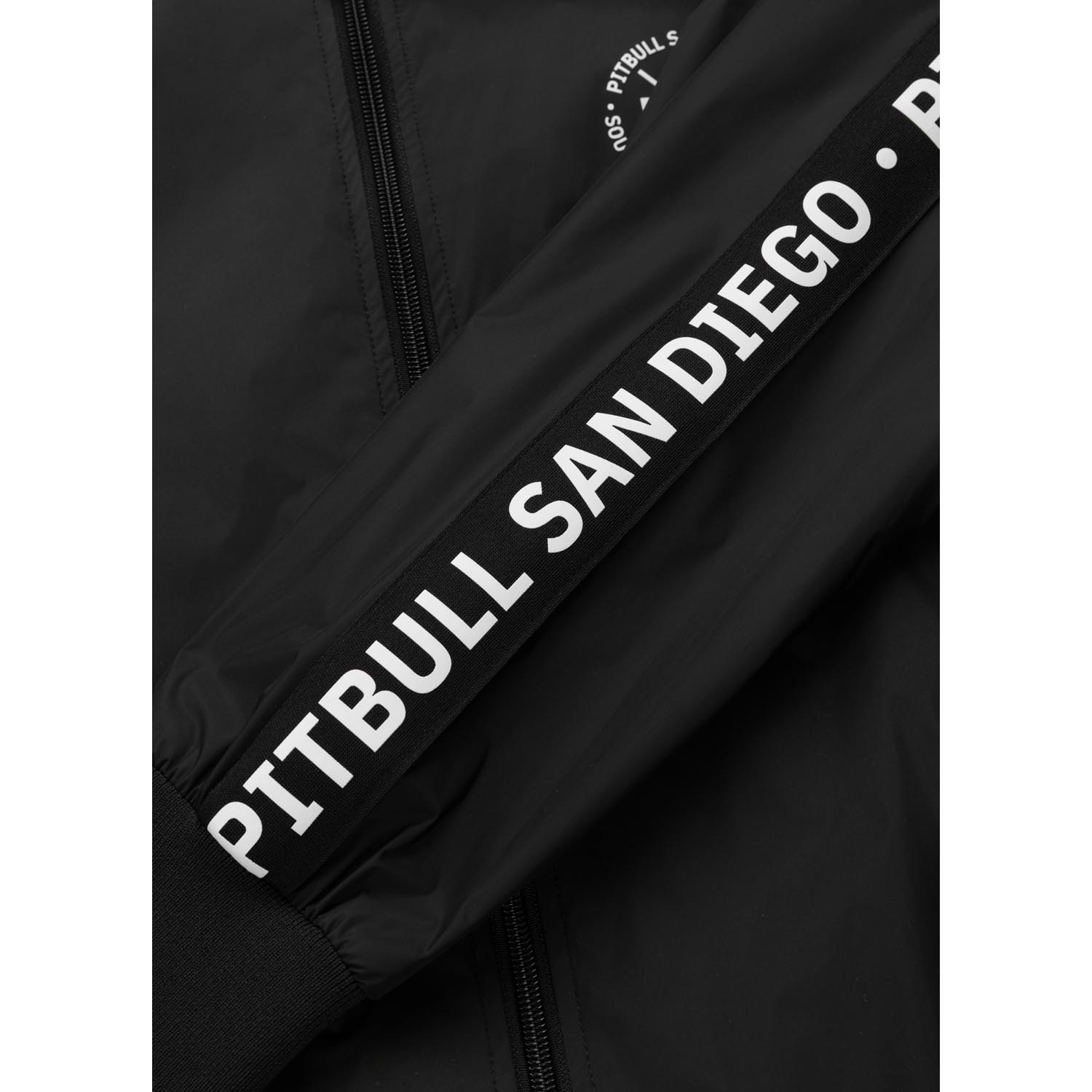 Pit Bull West Coast Transitional Jacket, Athletics Tape Logo, black, XXXL