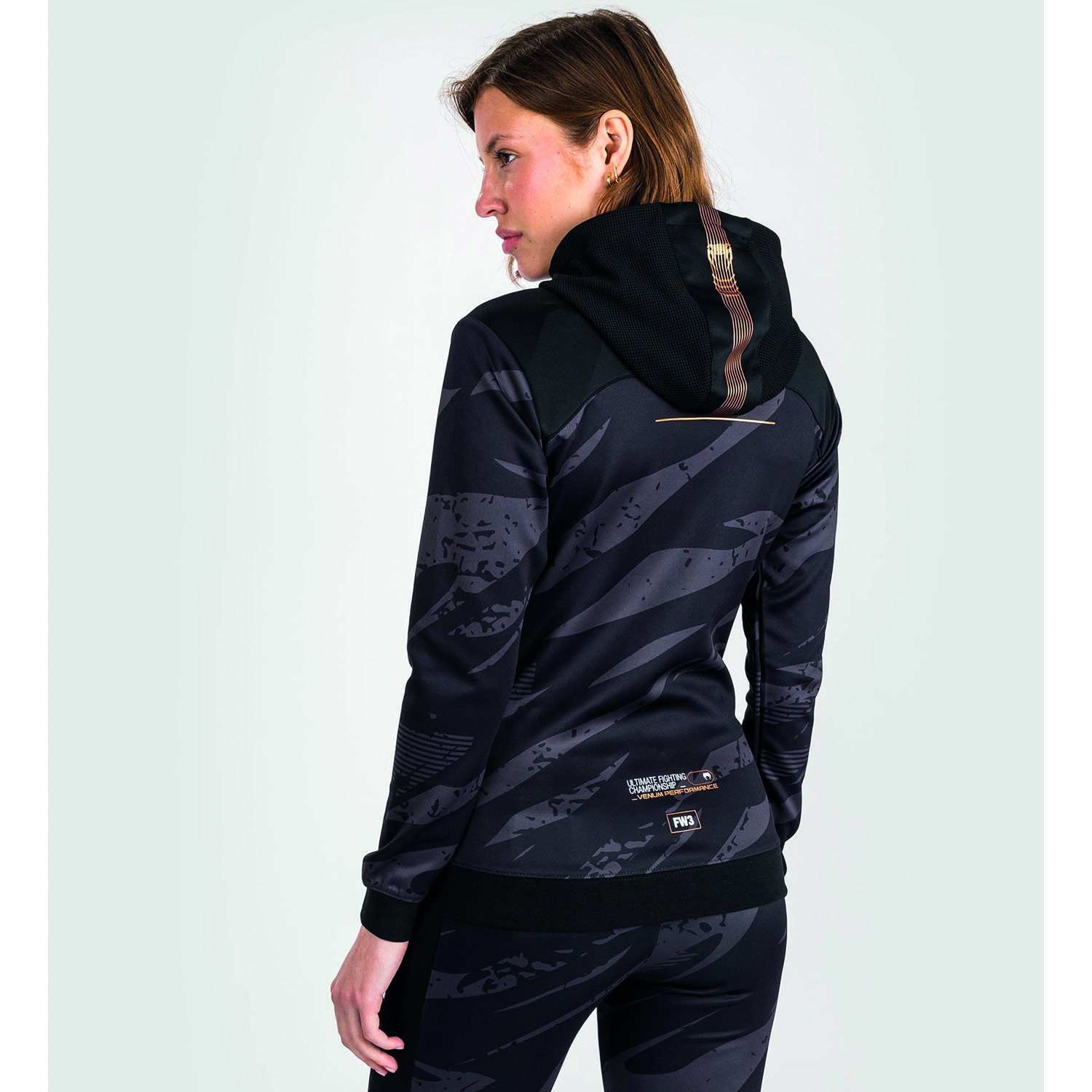 VENUM Zip Hoody, Damen, UFC Fight Week, Adrenaline, urban camo