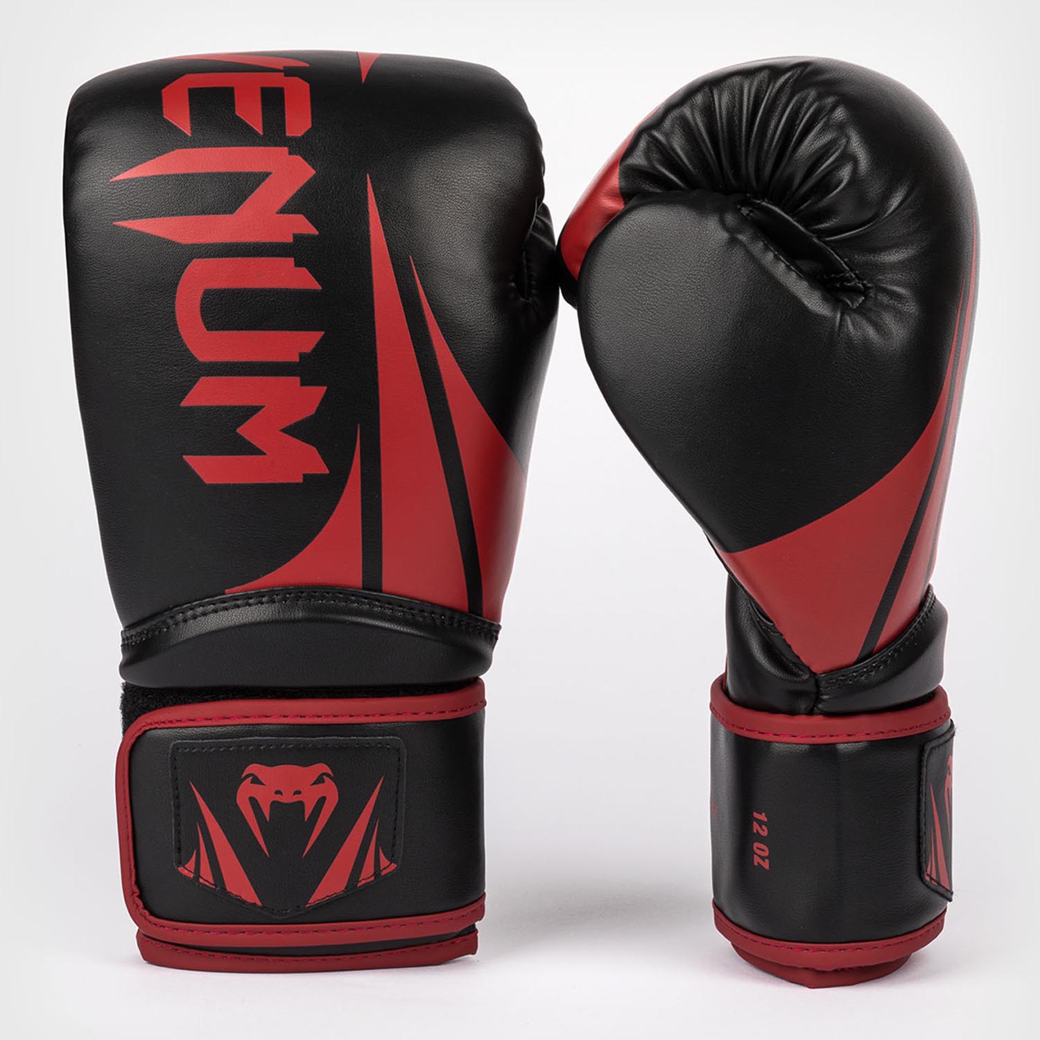 VENUM Boxing Gloves, Challenger 2.5, black-red, 16 Oz