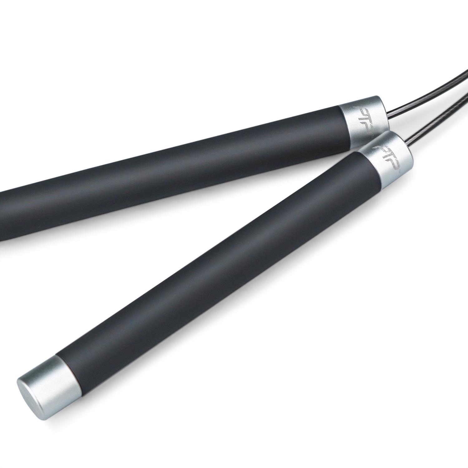 PTP Springseil, Hi-Speed, schwarz-silber