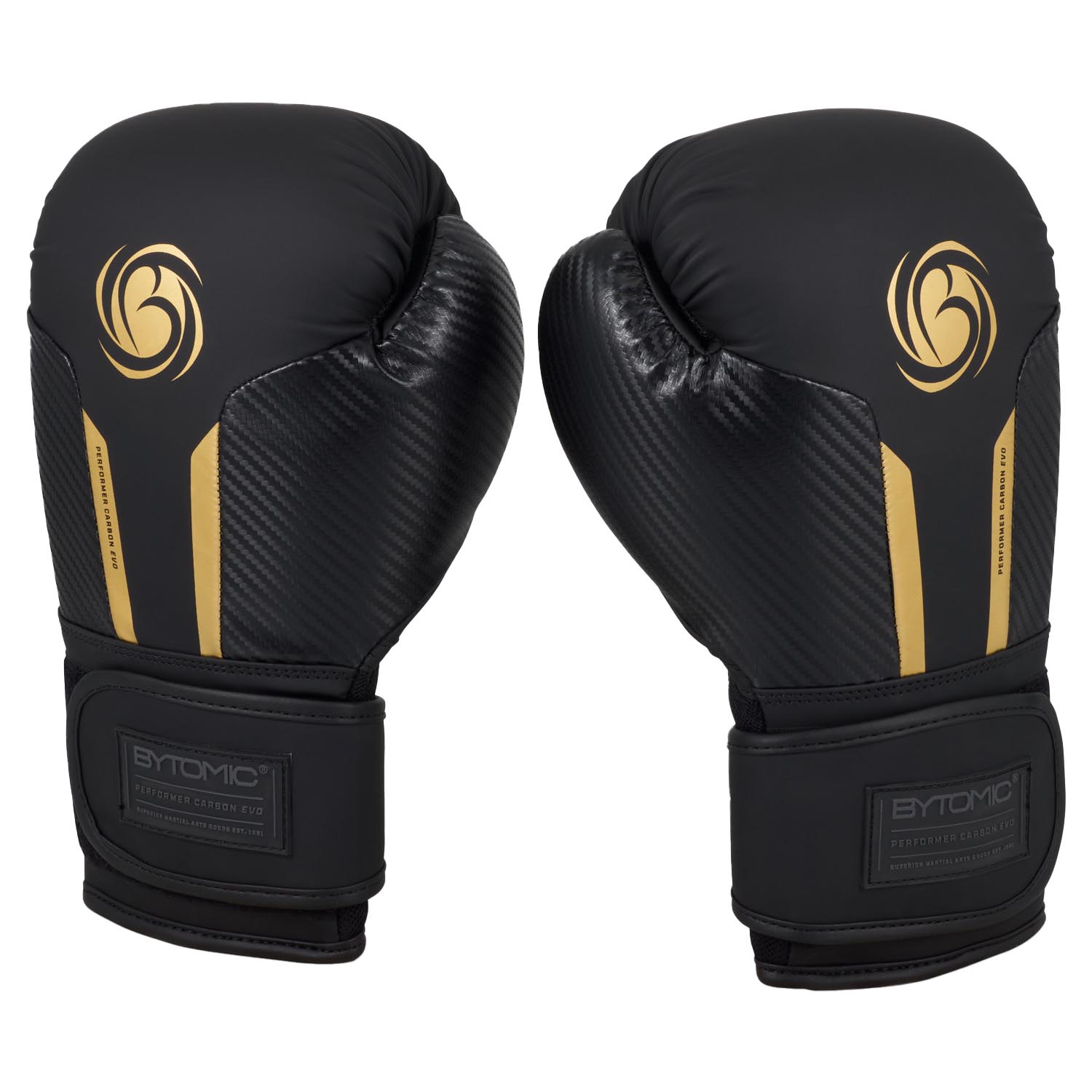 Bytomic Boxing Gloves, Performer Carbon Evo, black-gold, 16 Oz