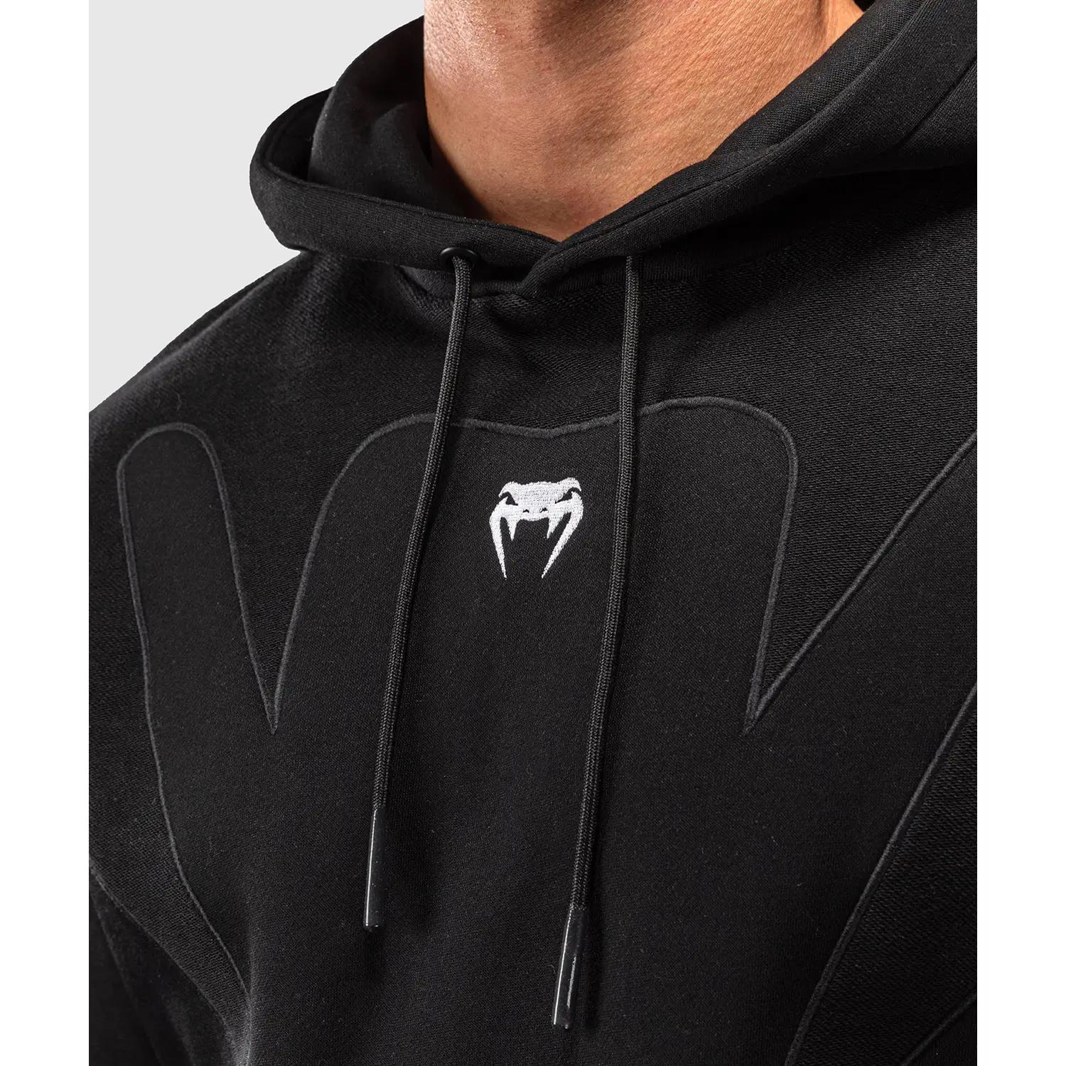 VENUM Hoody, Attack, Fleece & Weave, black, M