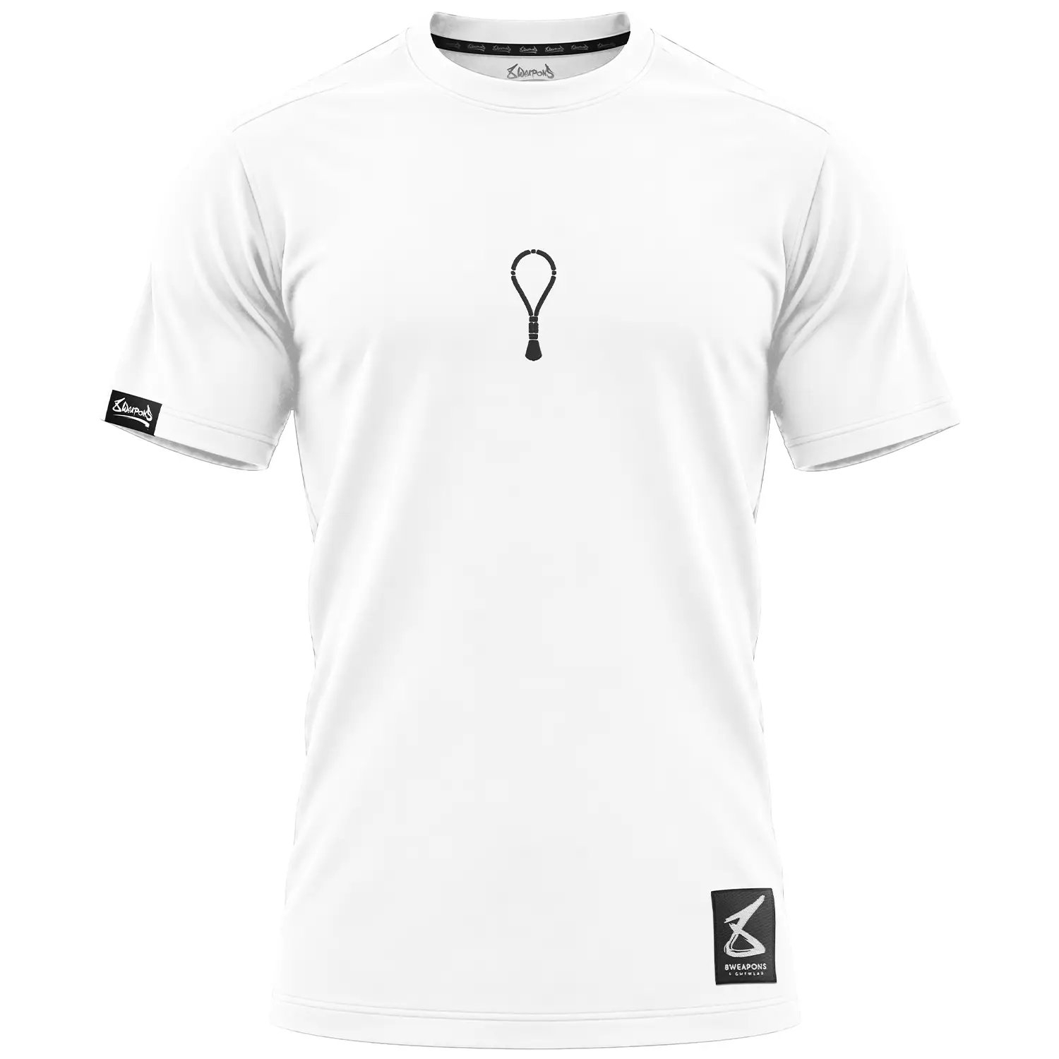 8 WEAPONS T-Shirt, Mongkol, white-black, XL