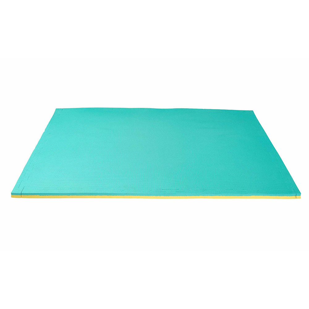 Ju-Sports Pzl-Mat, Pro Grappling Cross, yellow-green, 2 cm