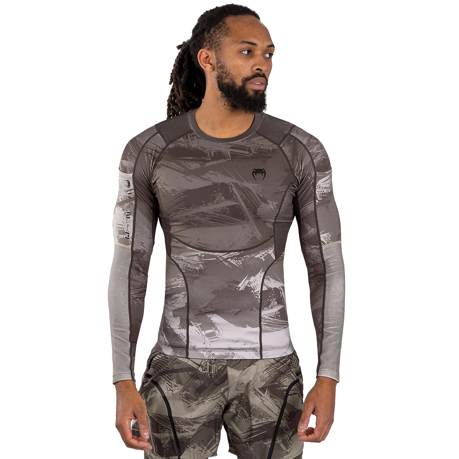 VENUM Rashguard, L/S, Electron 3.0, sand, L