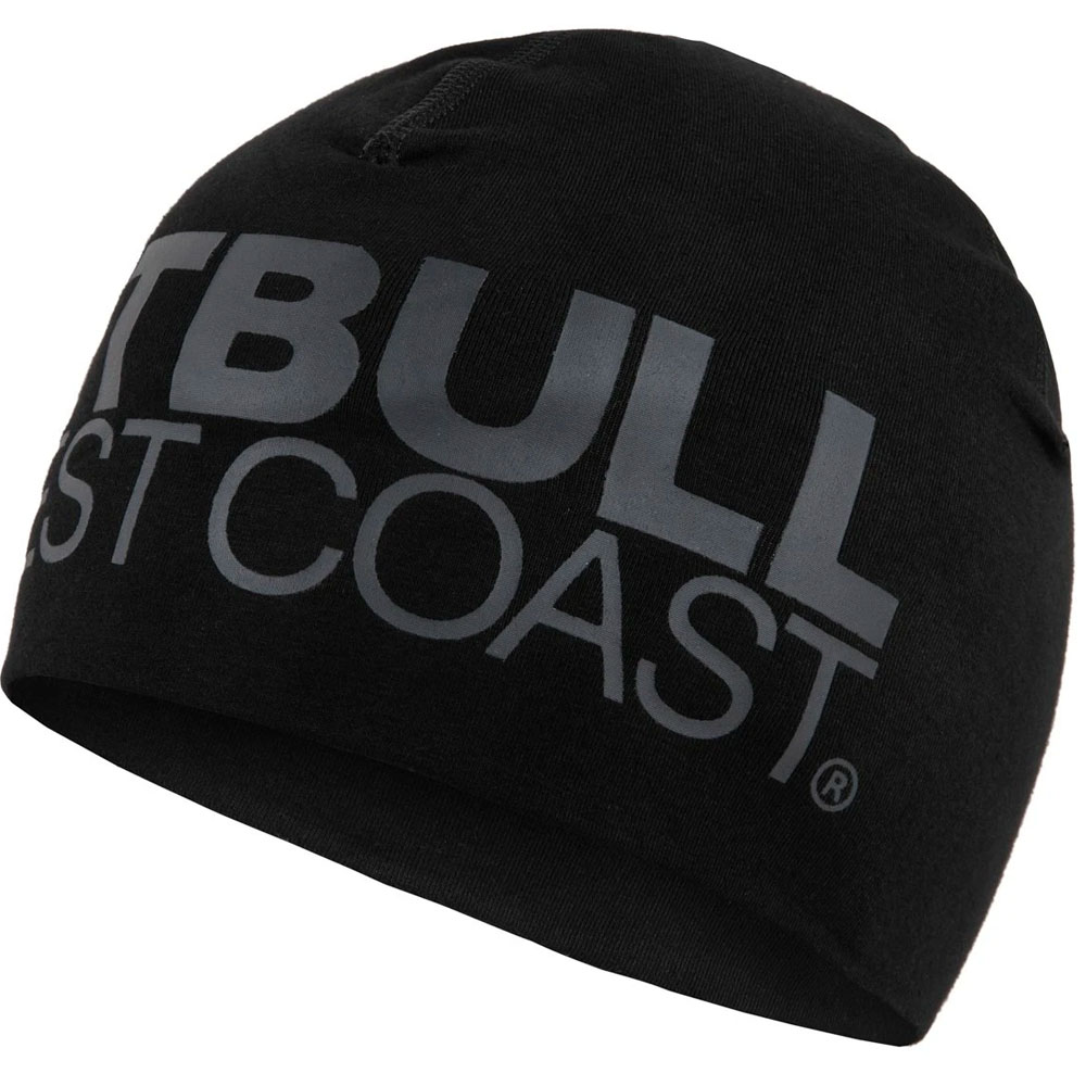 Pit Bull West Coast Beanie, TNT, schwarz-schwarz