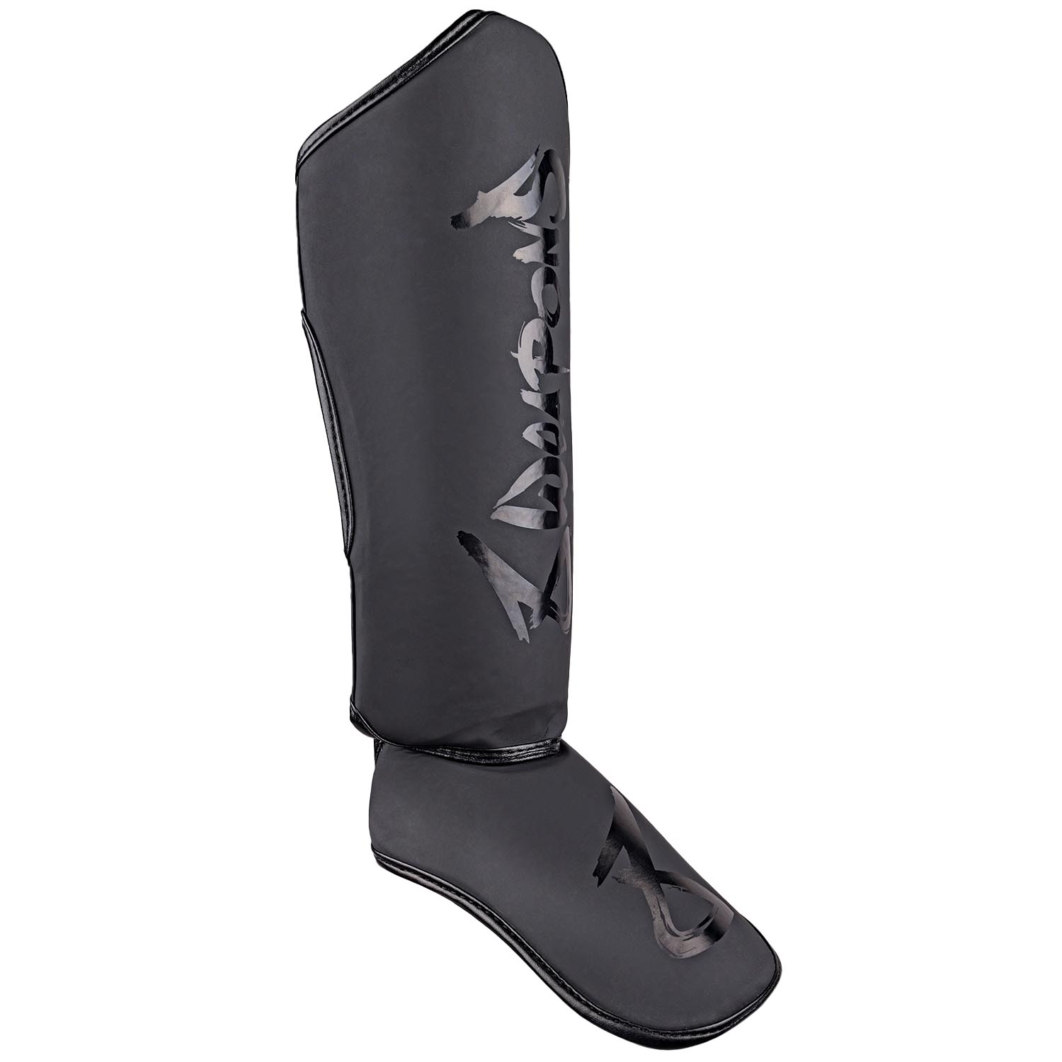 8 WEAPONS Shin Guards, Kids, Unlimited 2.0, black-black XXXL