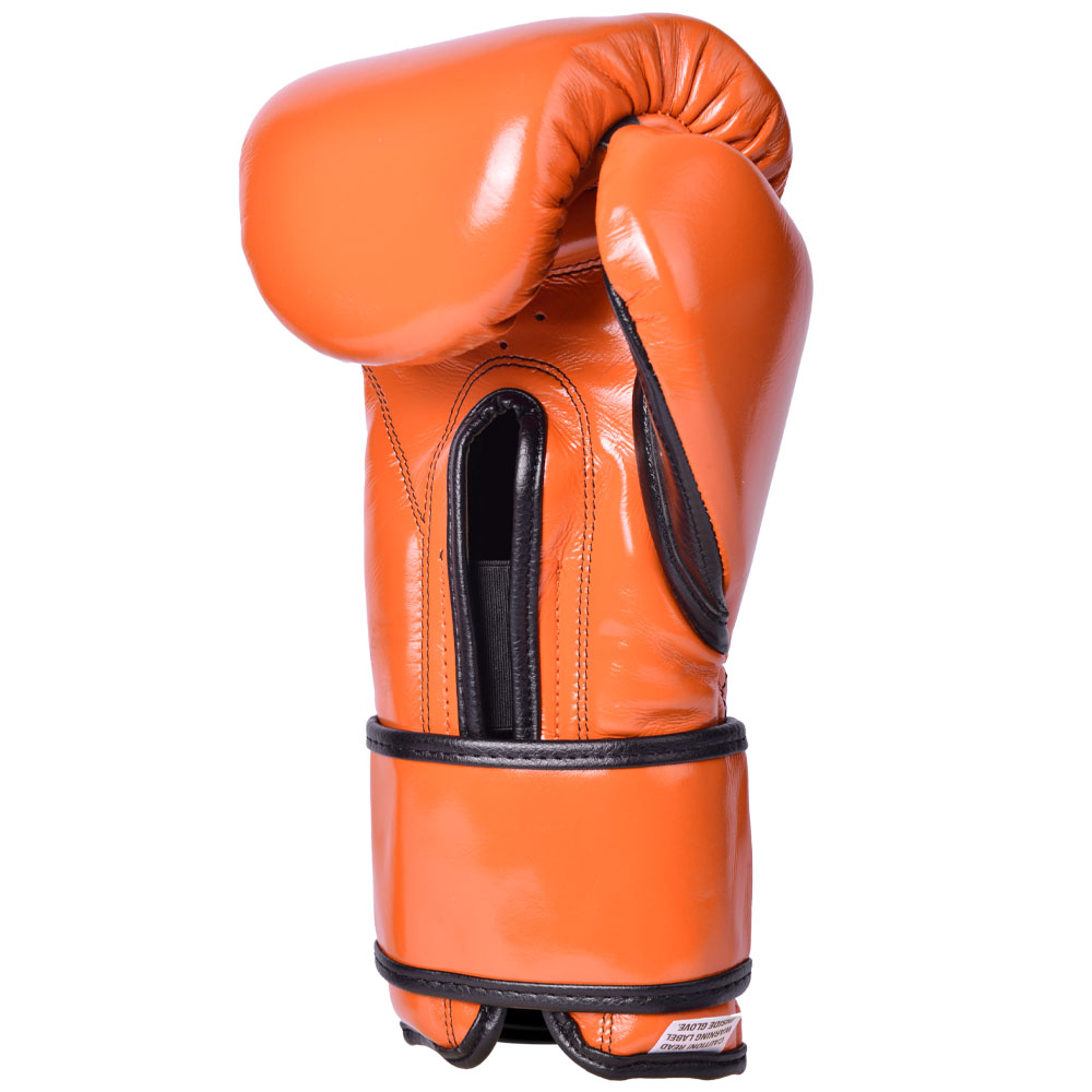 Cleto Reyes Boxing Gloves, Velcro Sparring, orange, 14 Oz