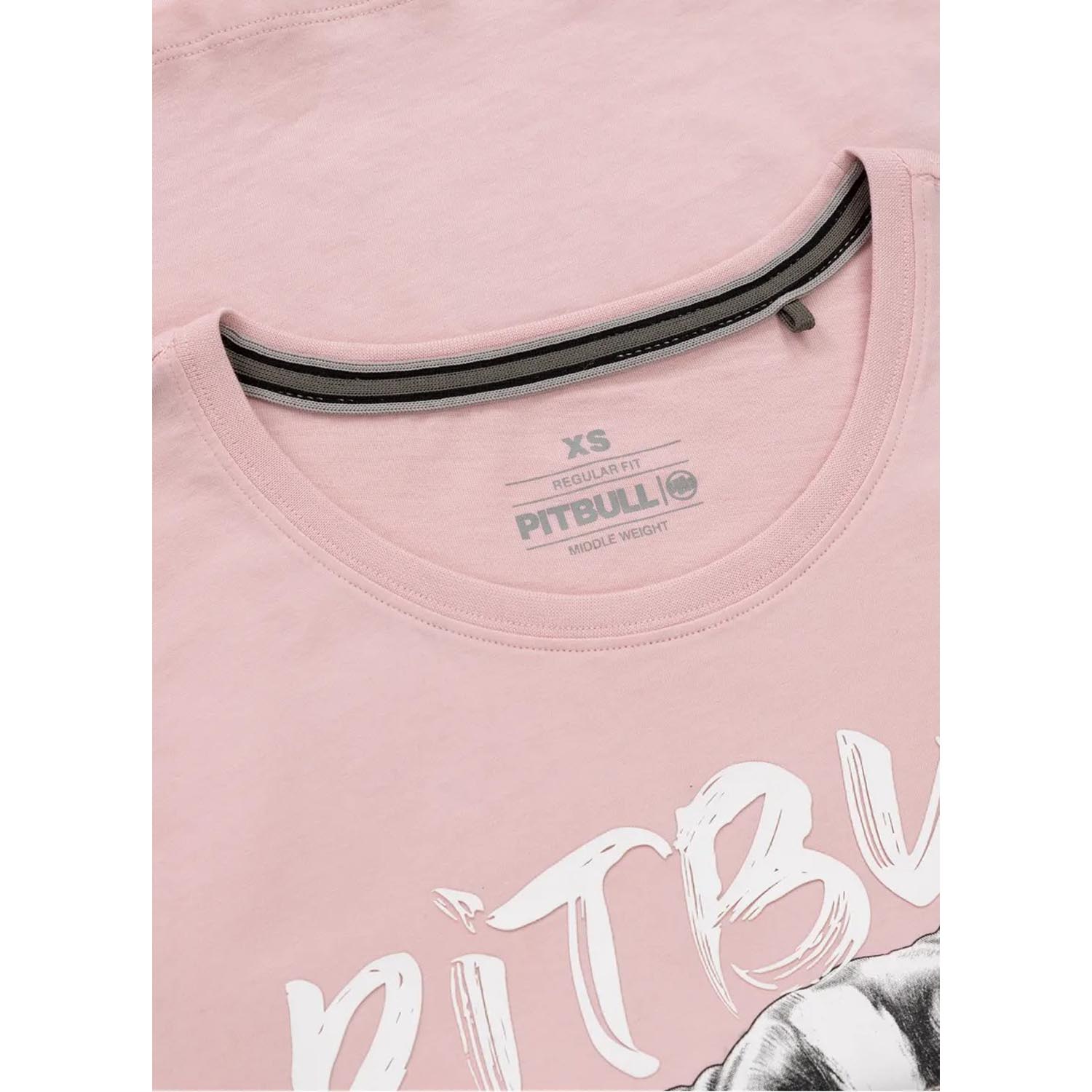 Pit Bull West Coast T-Shirt, Women, Puppy II, pink, XL
