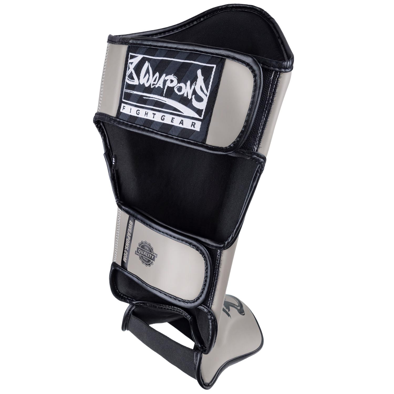 8 WEAPONS Shin Guards, Unlimited 2.0, sand-black, XL