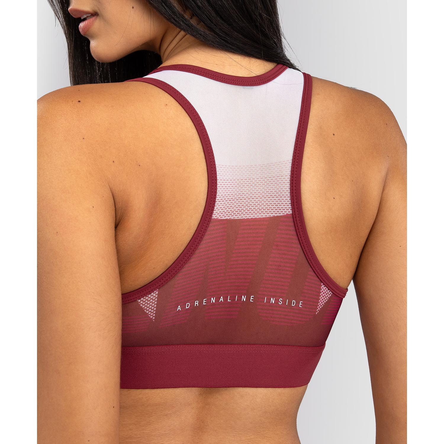 VENUM Sports Bra, Women, Adrenaline, wine red-pink, XL