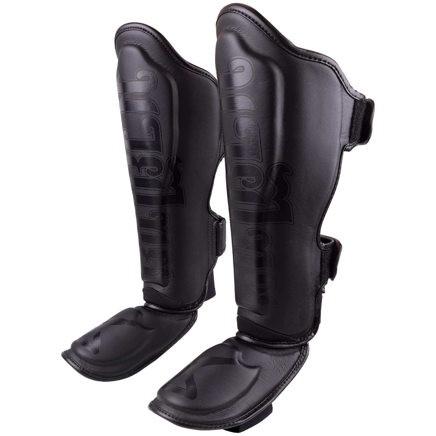 8 WEAPONS Shin Guards, Bangkok, black-black, XL