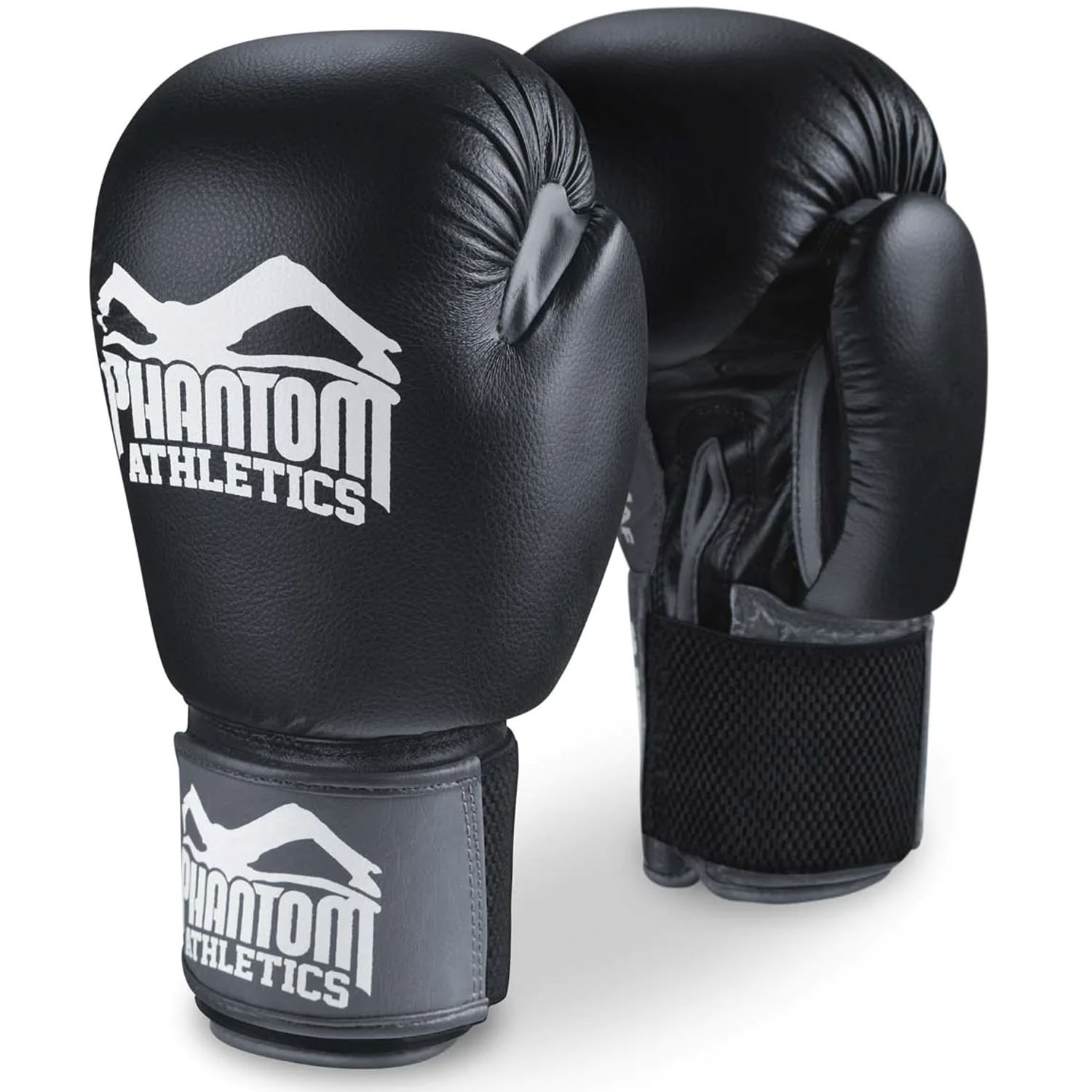 Phantom Athletics Boxing Gloves, Ultra, black, 10 Oz
